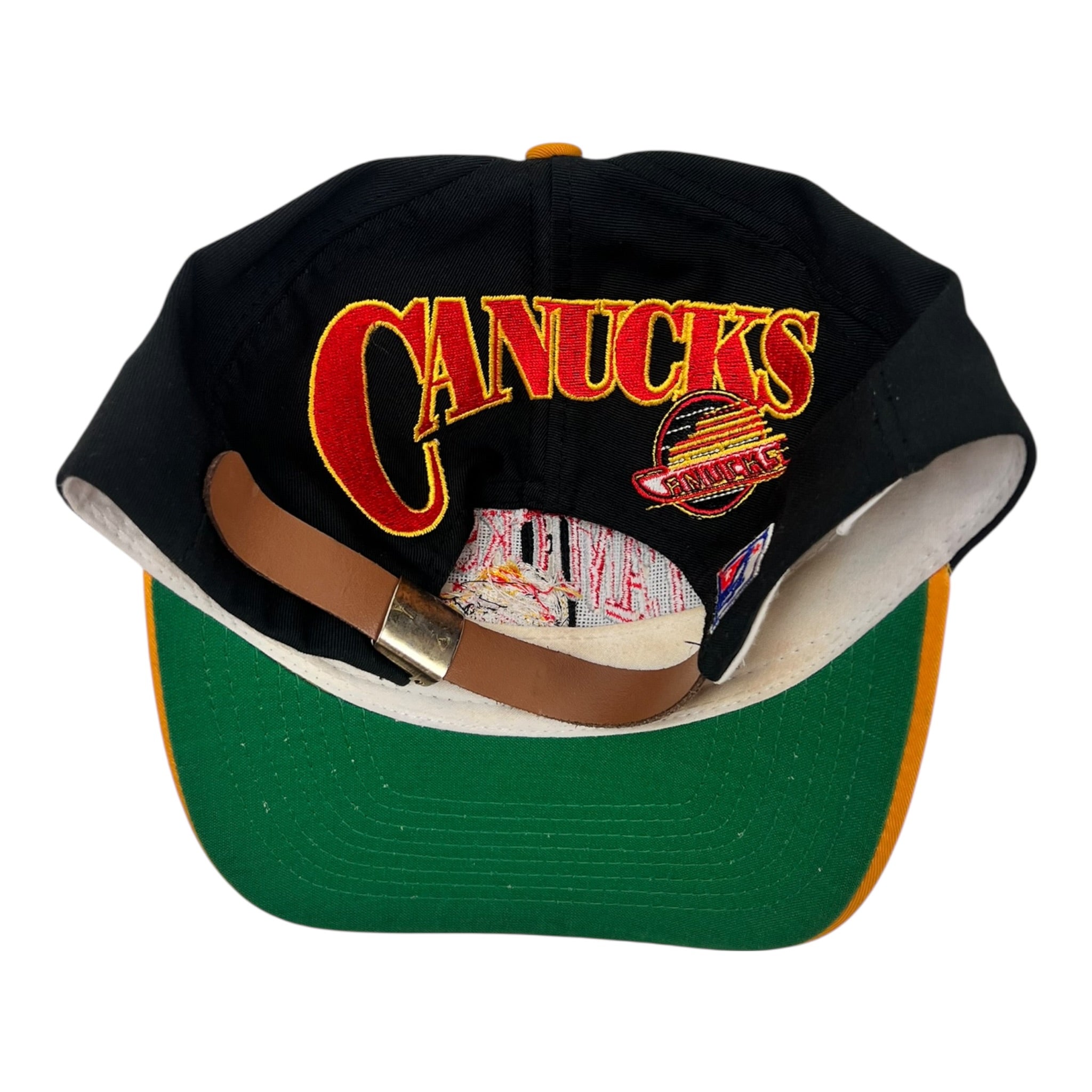 Vintage 1990s NHL Vancouver Canucks Sports Specialties Snapback Hat