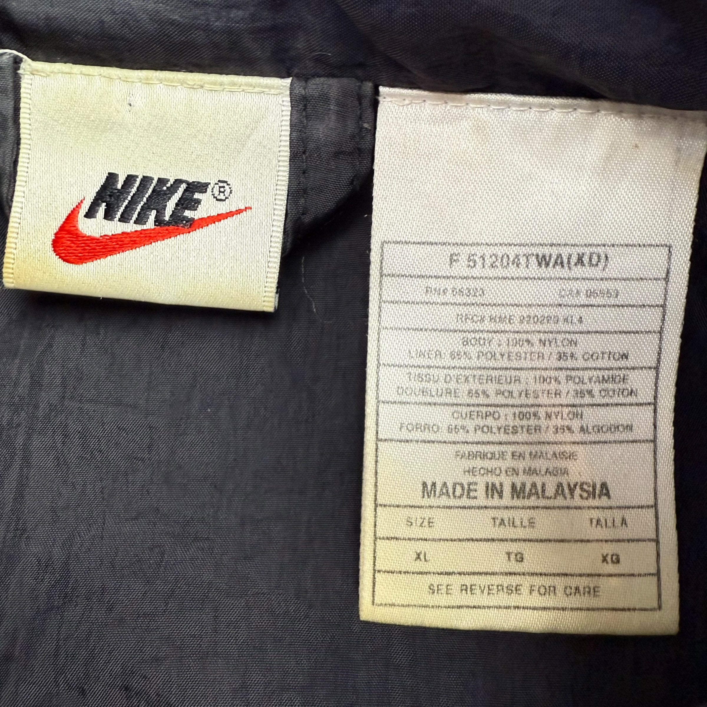 Vintage Nike Windbreaker Blue/Black