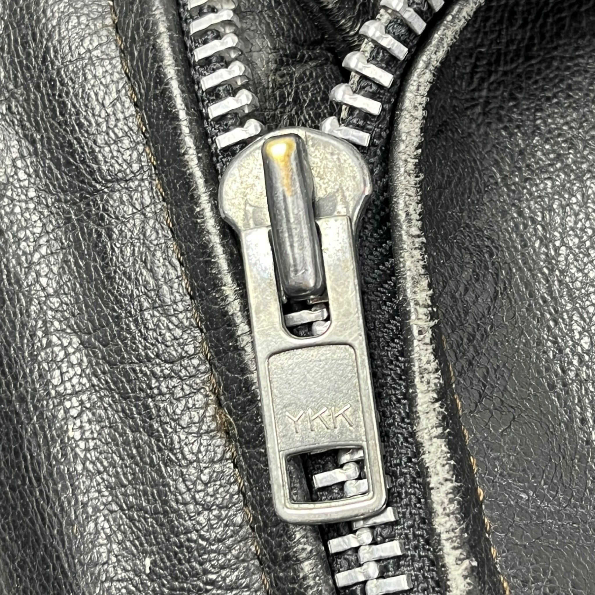 Vintage Motor Biker Leather Jacket