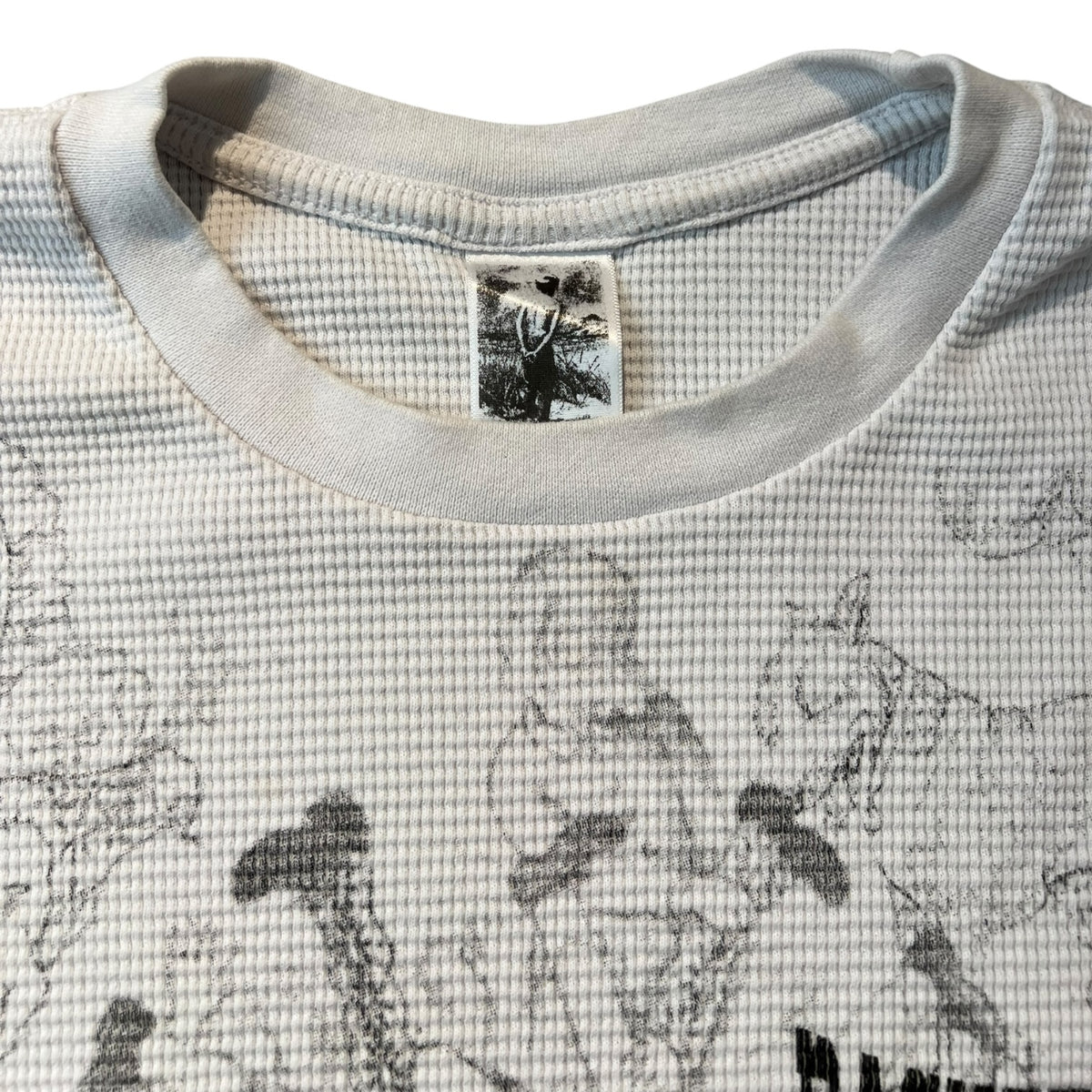 Basketcase Scribble Thermal White
