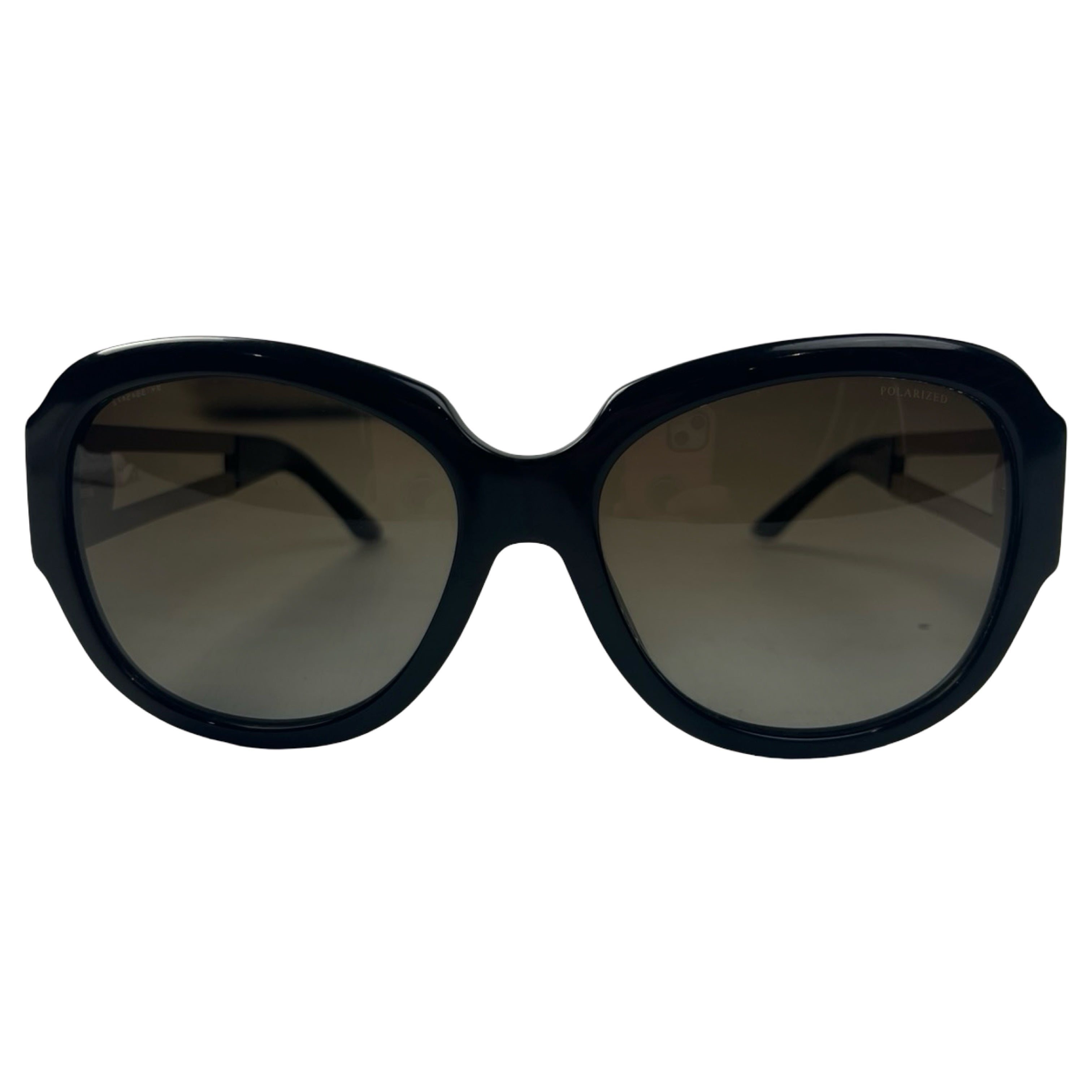 (W) Versace 4304 Round Frame Metal Arm Sunglasses