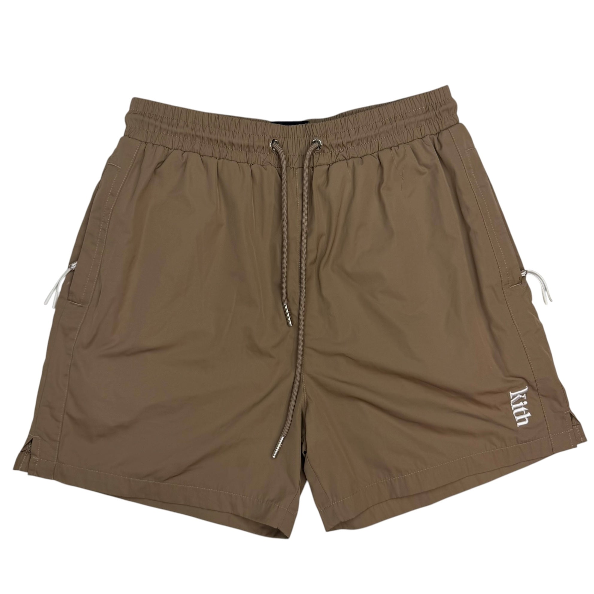 Kith Nylon Active Shorts Brown