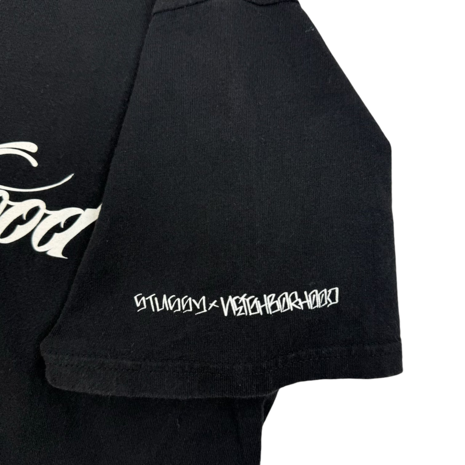 2008 Stüssy x Neighbourhood Boneyards T-Shirt Black