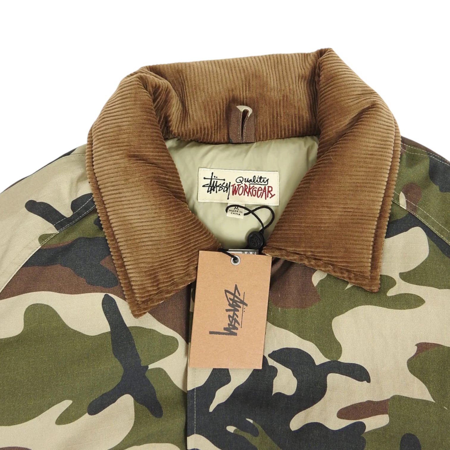 Stüssy x Denim Tears Ripstop Camo Army Jacket