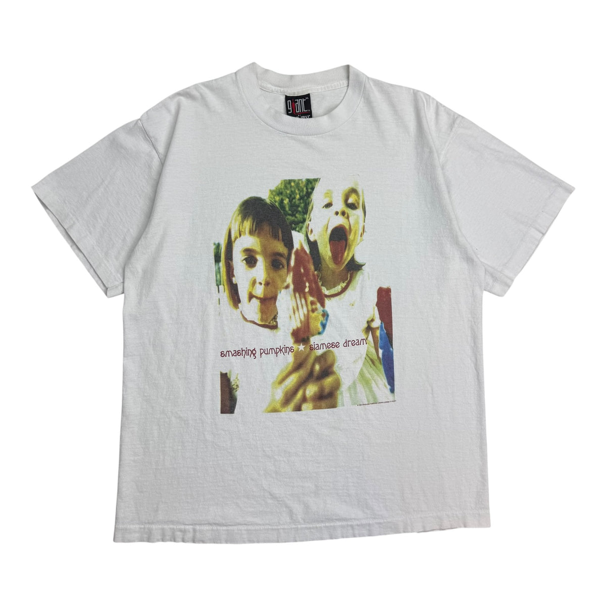 1993 Smashing Pumpkins Siamese Dream Tee White