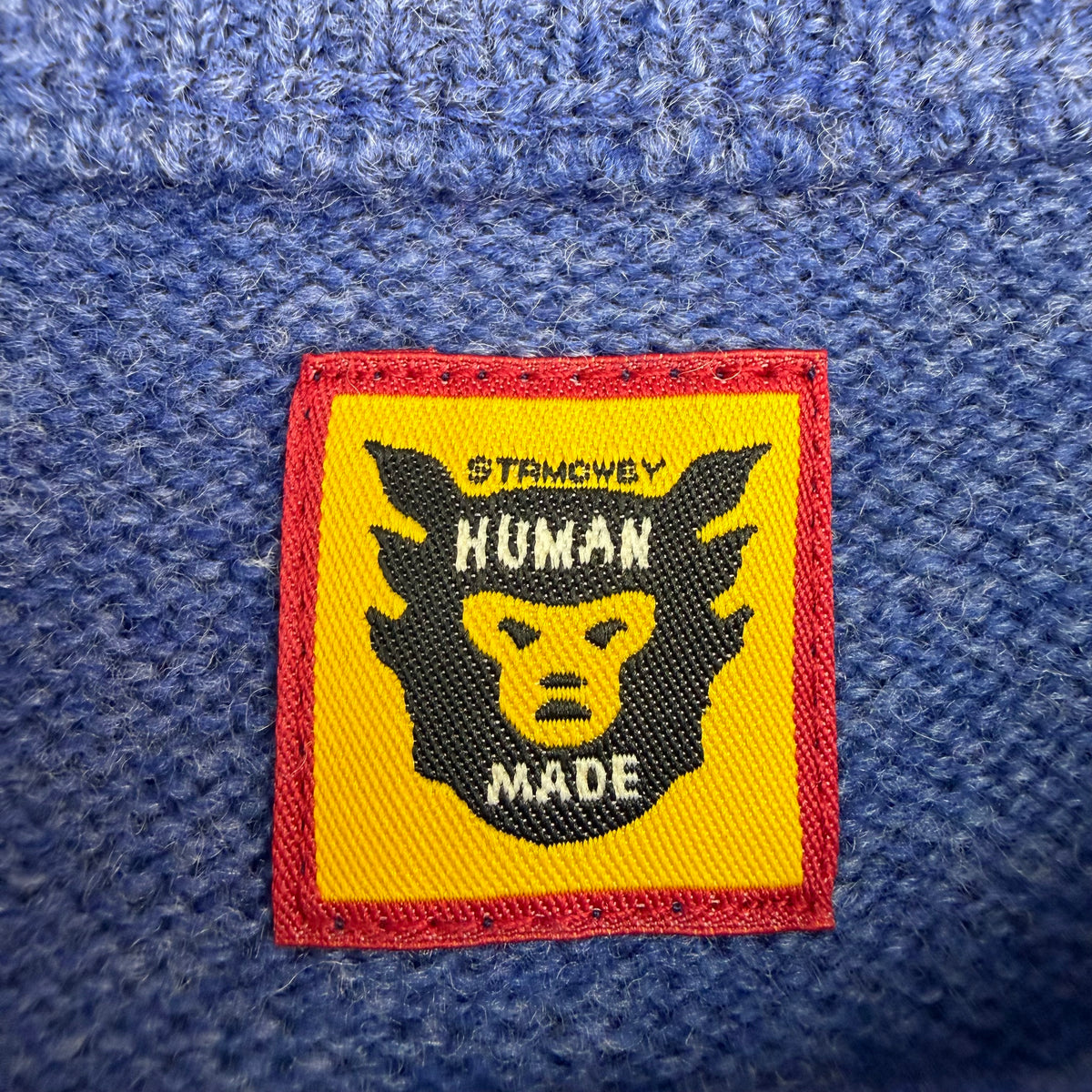 Human Made Nordic Jacquard Knit Sweater Blue