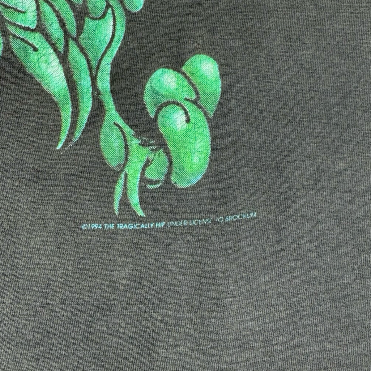 1994 The Tragically Hip Canadian Tour T-Shirt Faded