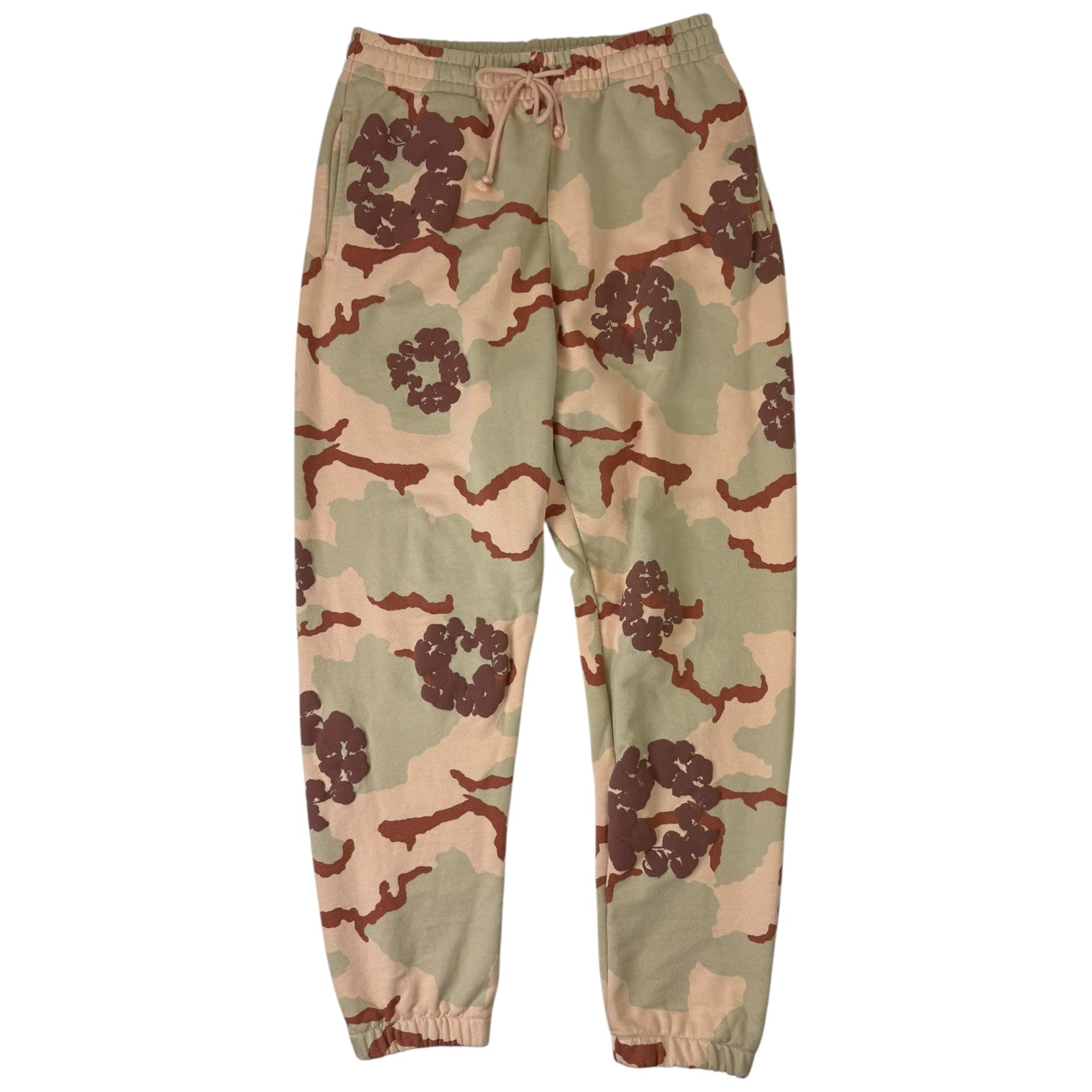 Denim Tears The Cotton Wreath Sweatpants Tan Camo