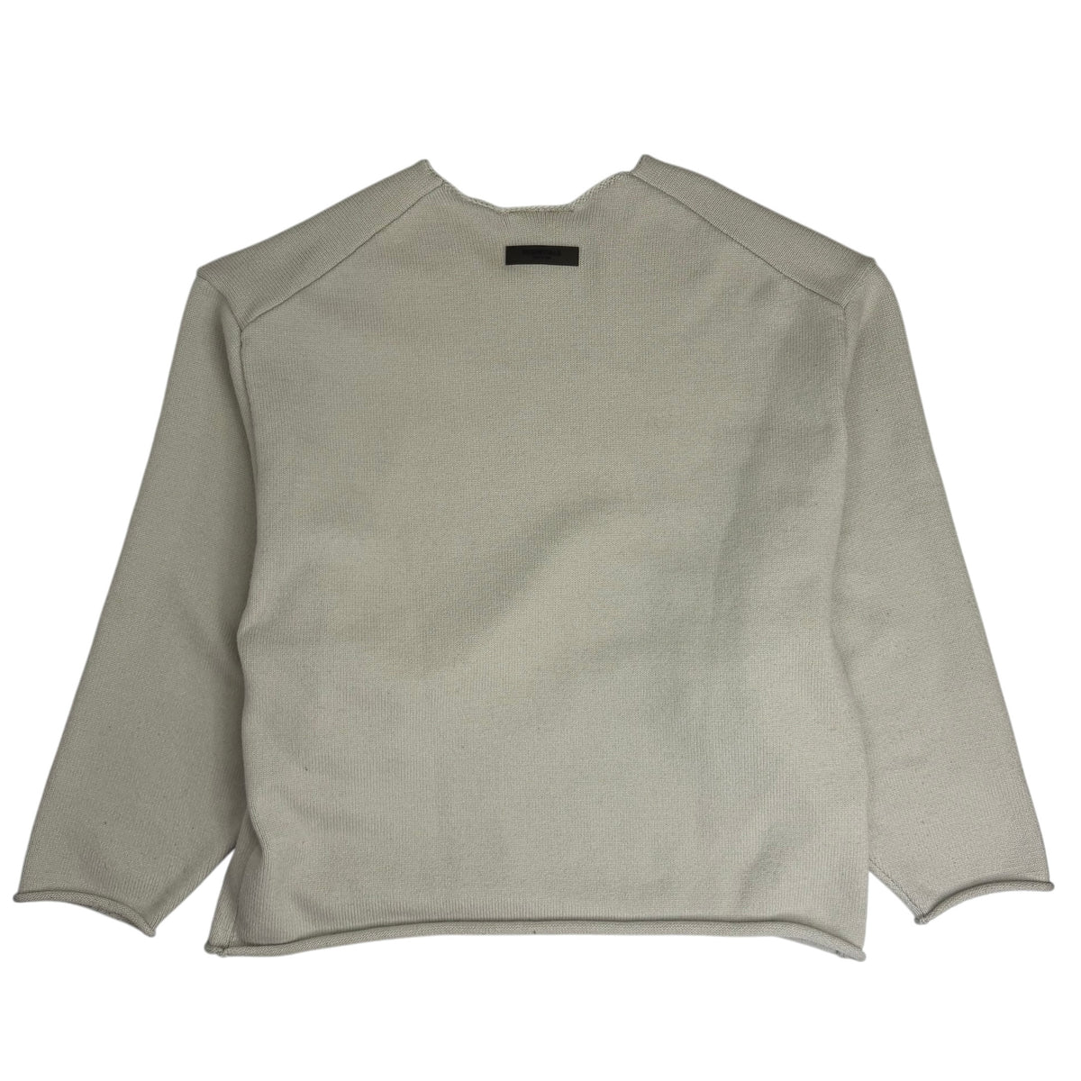 Fear of God Essentials 1977 Raw Edge Knit Sweater Wheat