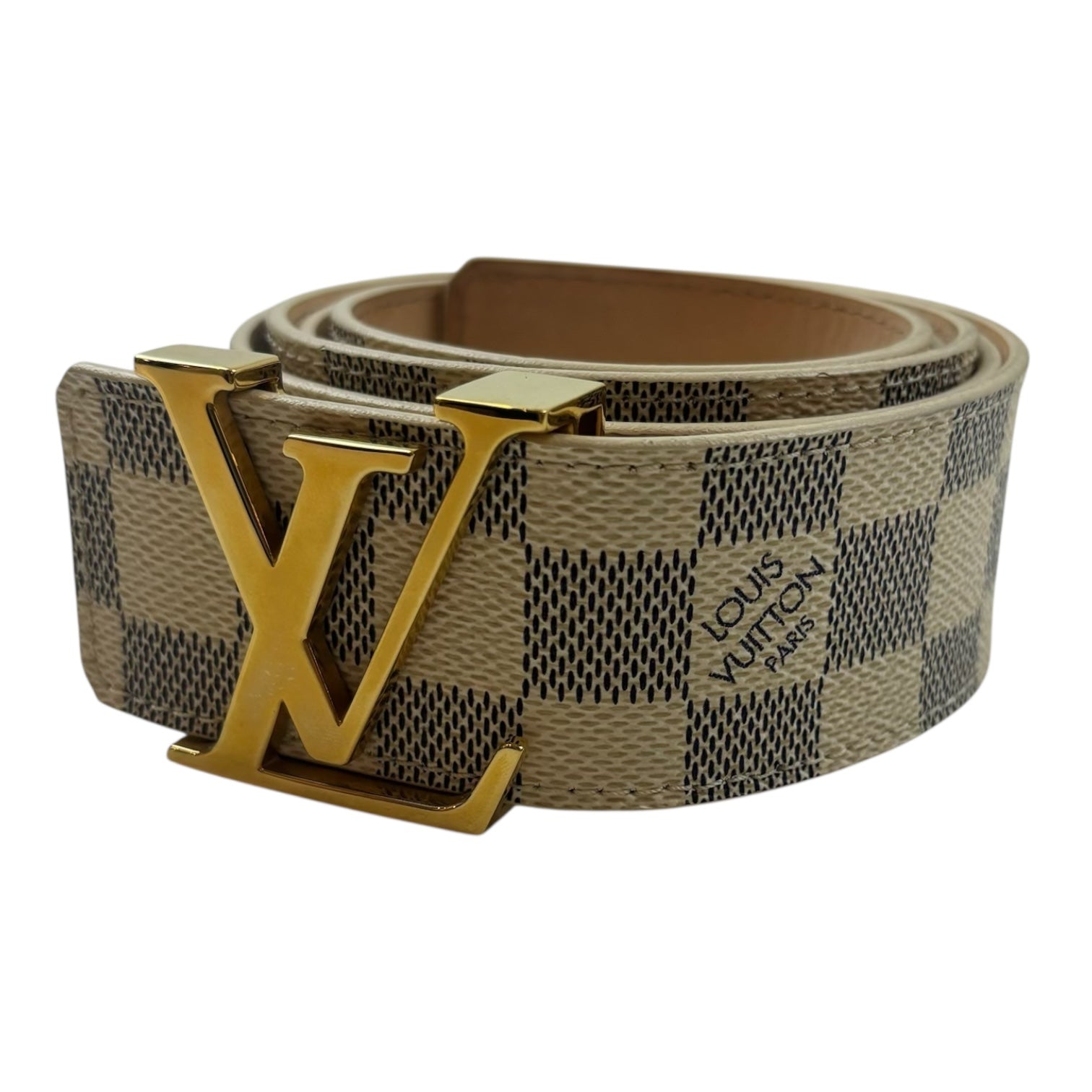 Louis Vuitton Damier Azur Ivory Belt