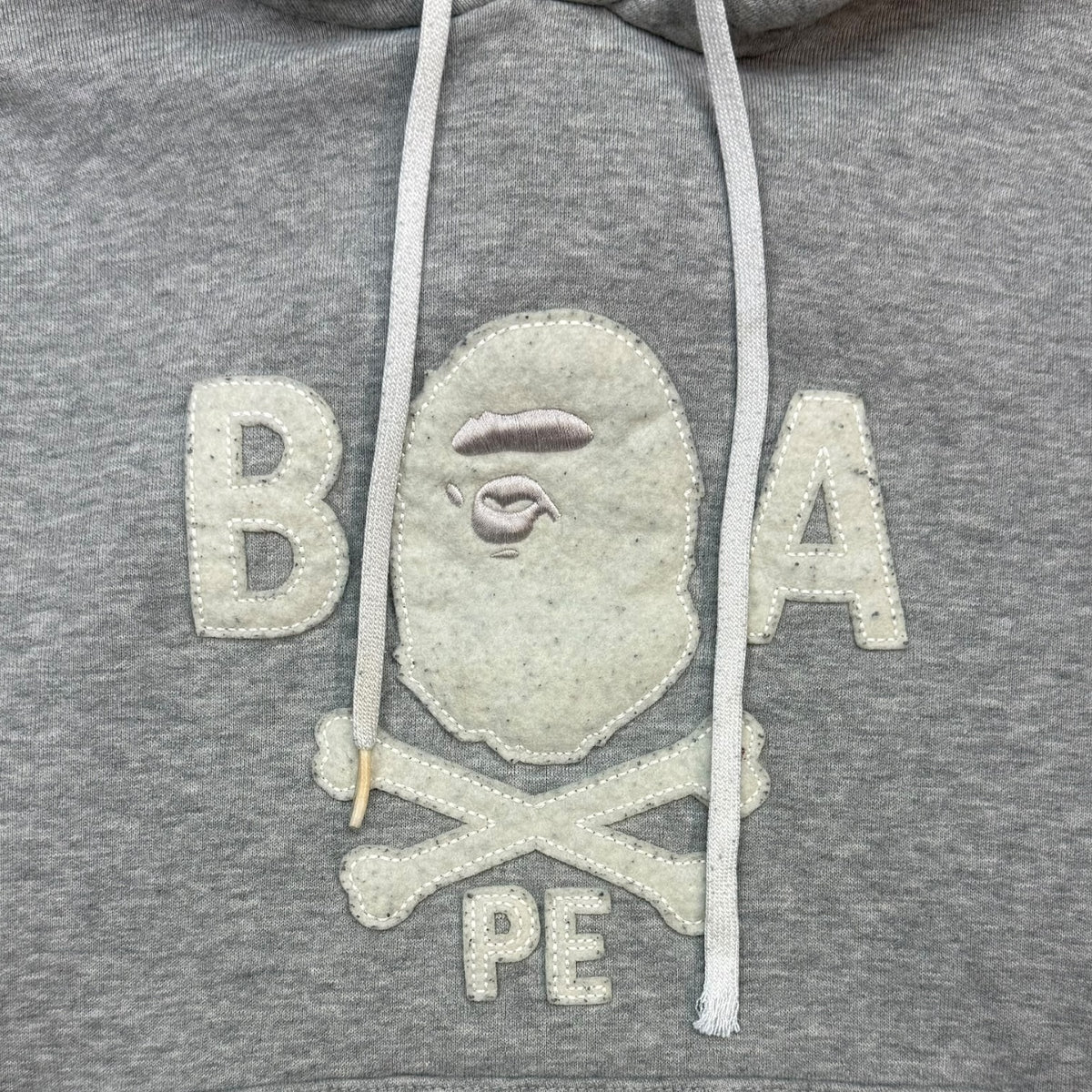 A Bathing Ape Bape Pirate Store Hoodie Grey