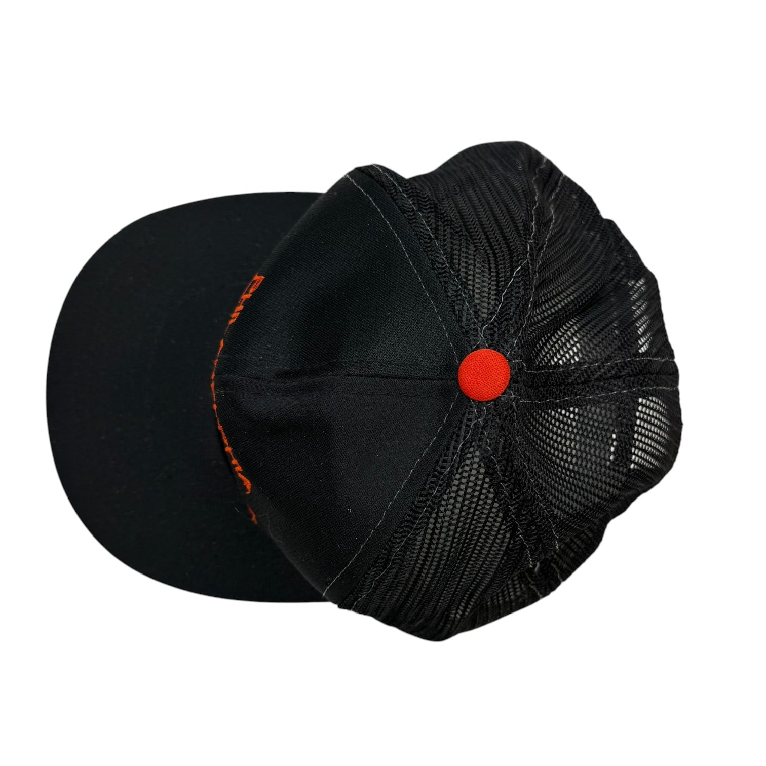 Vintage Philadelphia Flyers Mesh Trucker Hat Black