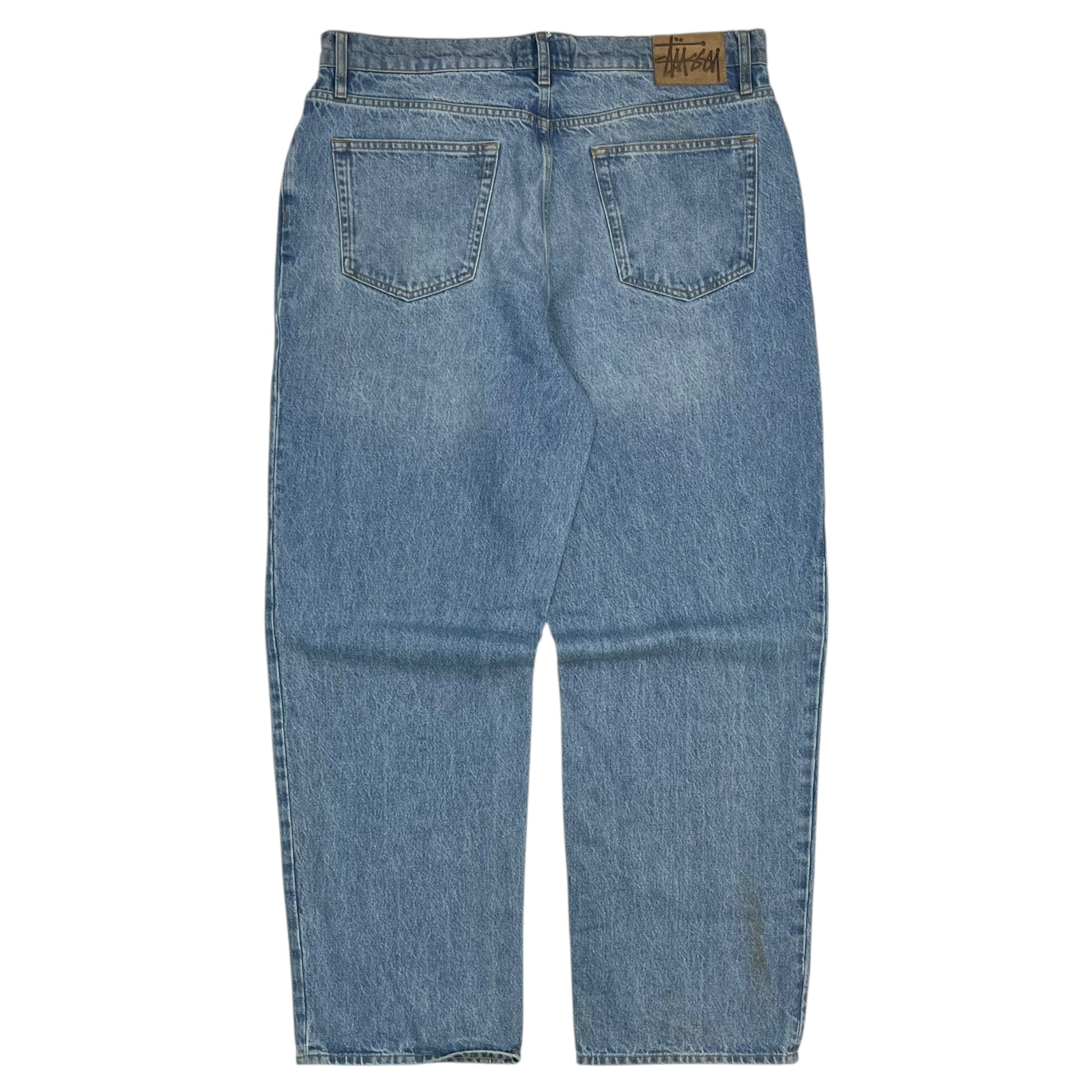 Stussy “BIGOL” Denim Pants Light Wash Blue