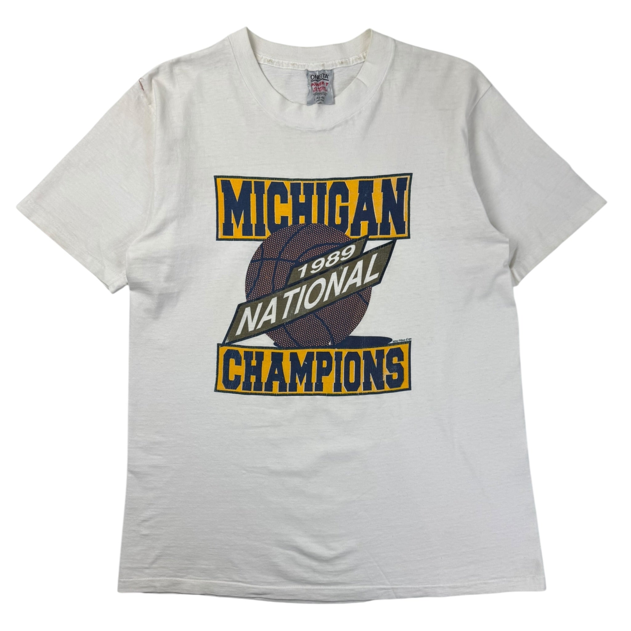 1989 Michigan National Champions T-Shirt