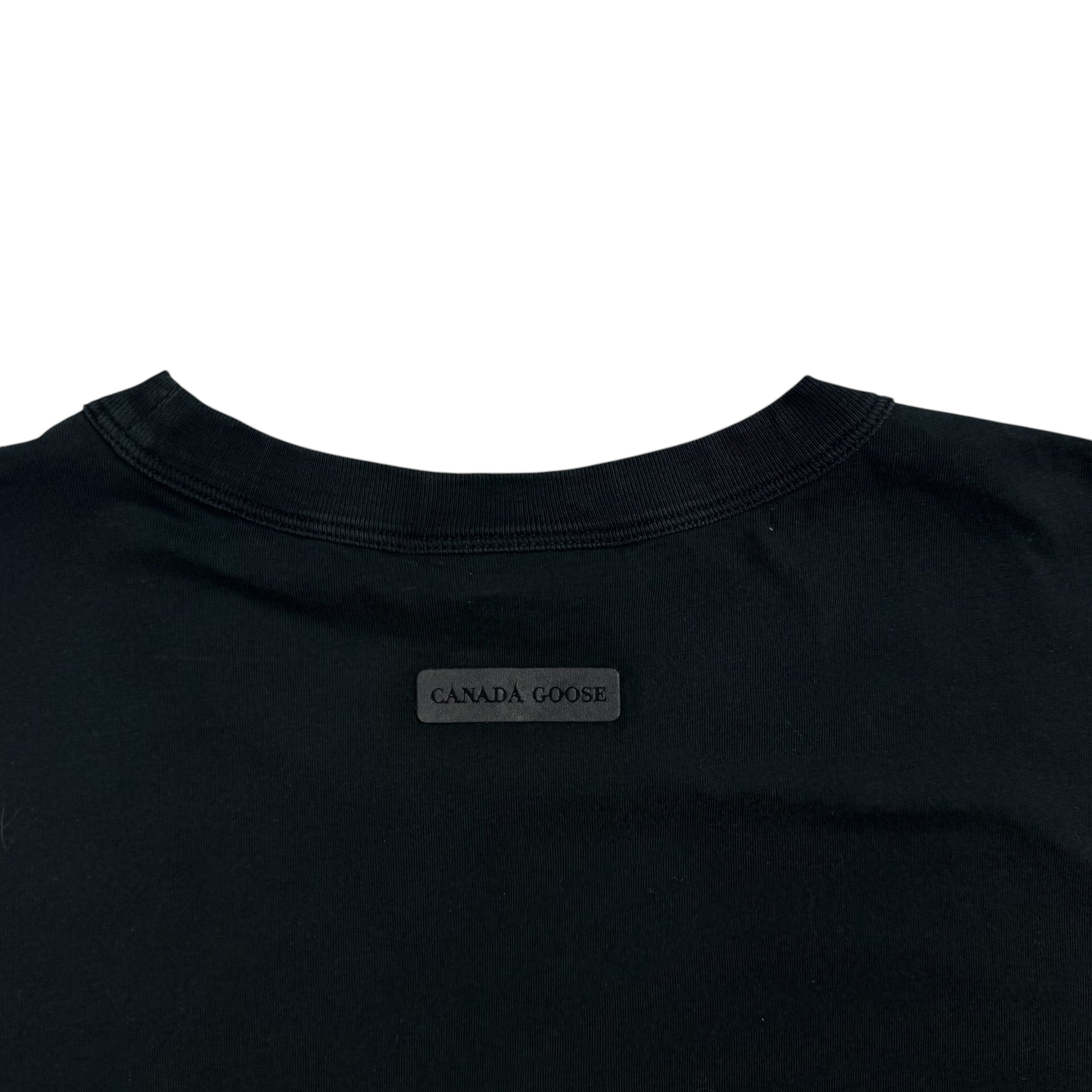 Canada Goose Logo Tee Black/Black