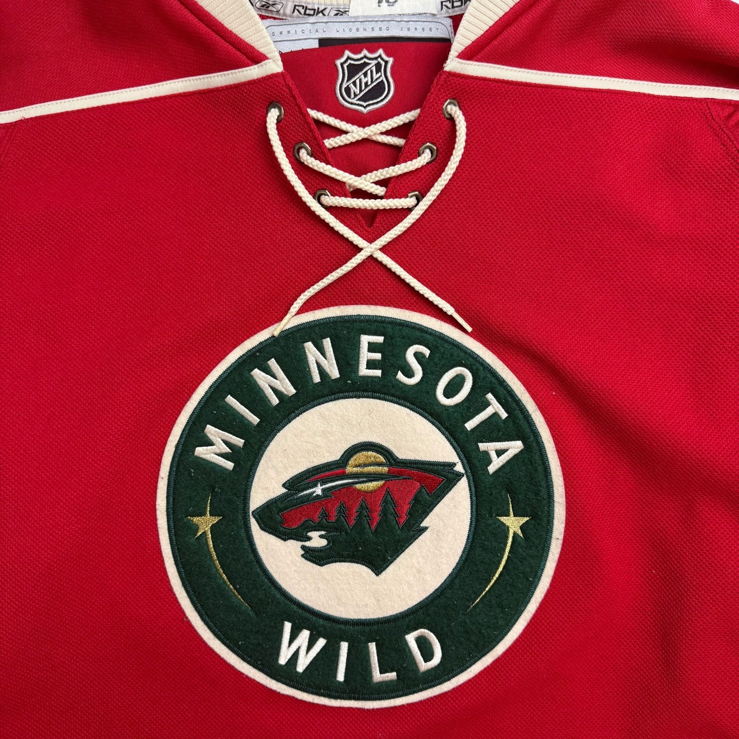 Vintage Reebok Minnesota Wild Marian Gaborik Alternate Jersey