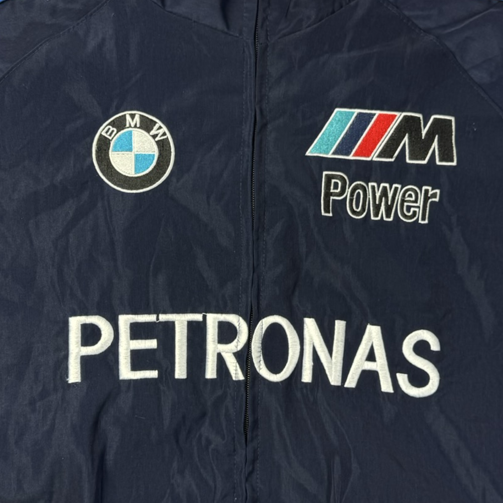 Vintage BMW Petronas Lightweight NASCAR Jacket