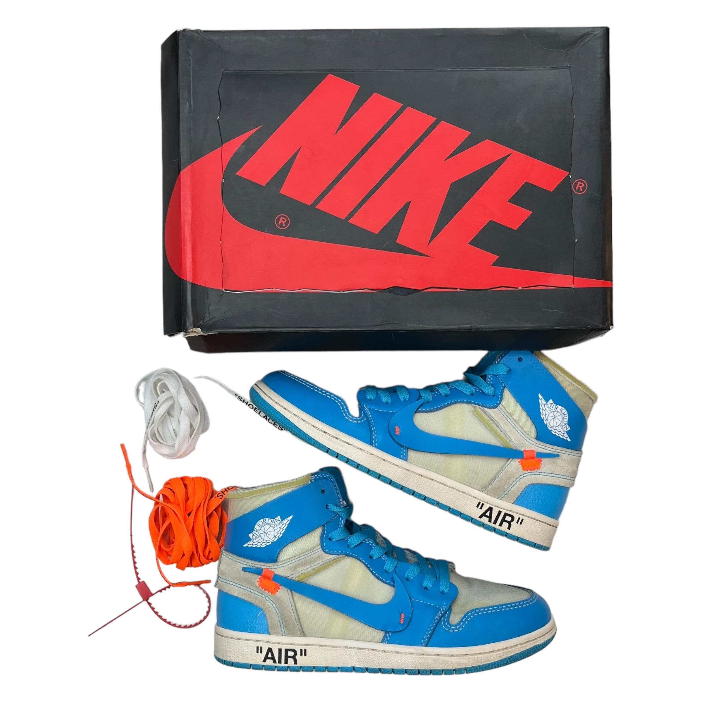 Jordan 1 High Off-White UNC (Used)