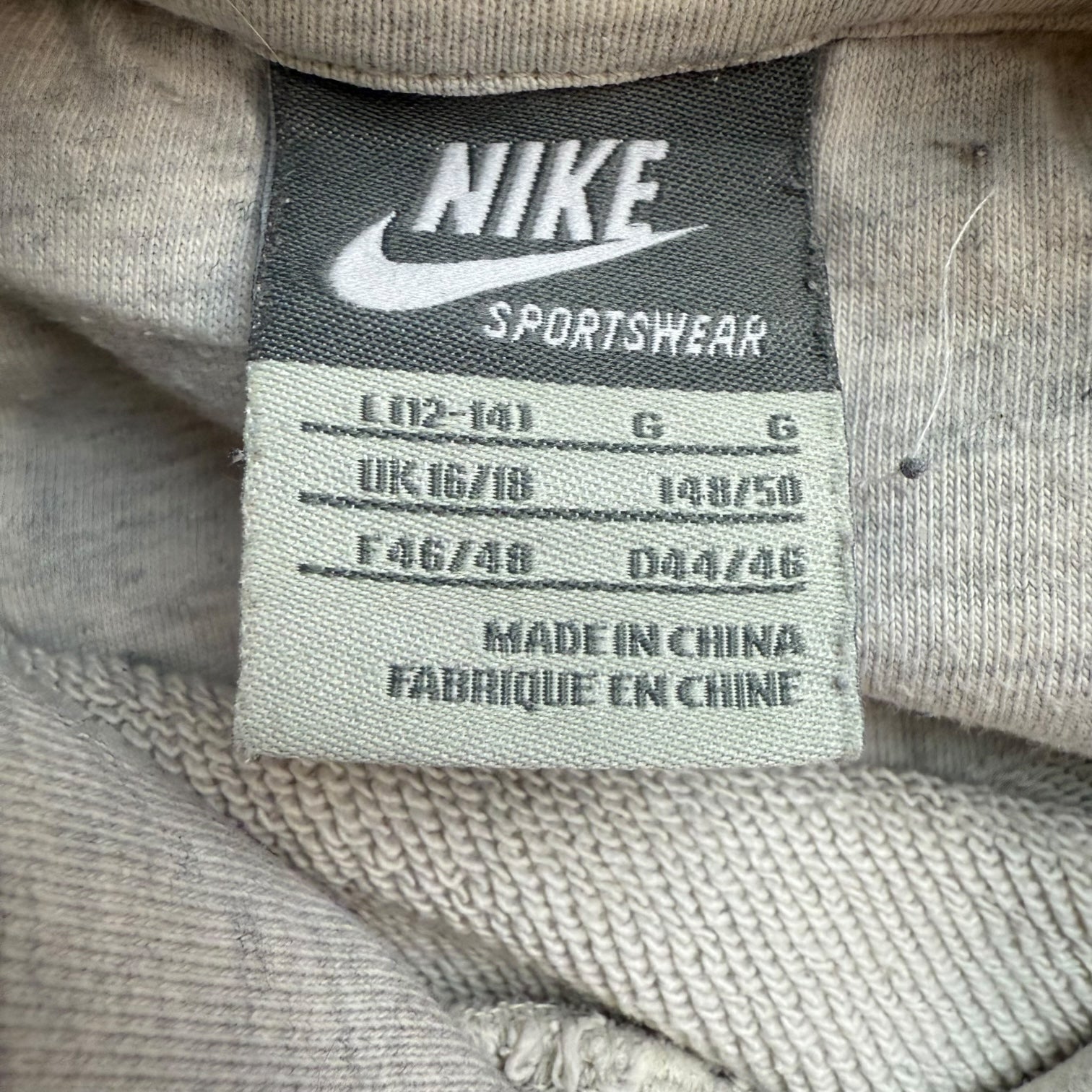 Vintage Nike Sportswear Hoodie Grey