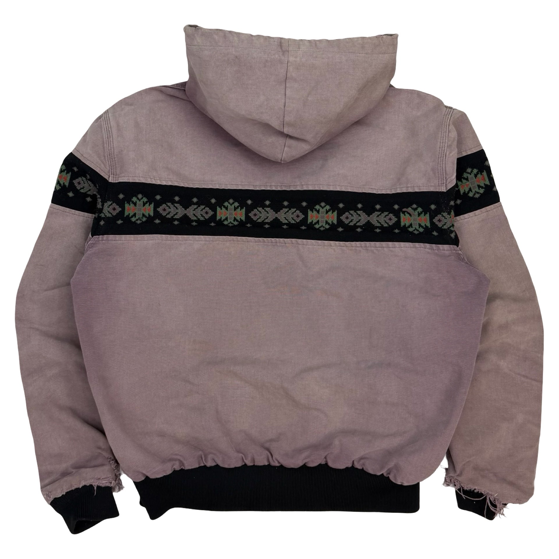 Vintage Carhartt Active Jacket Southwest Aztec Faded Purple