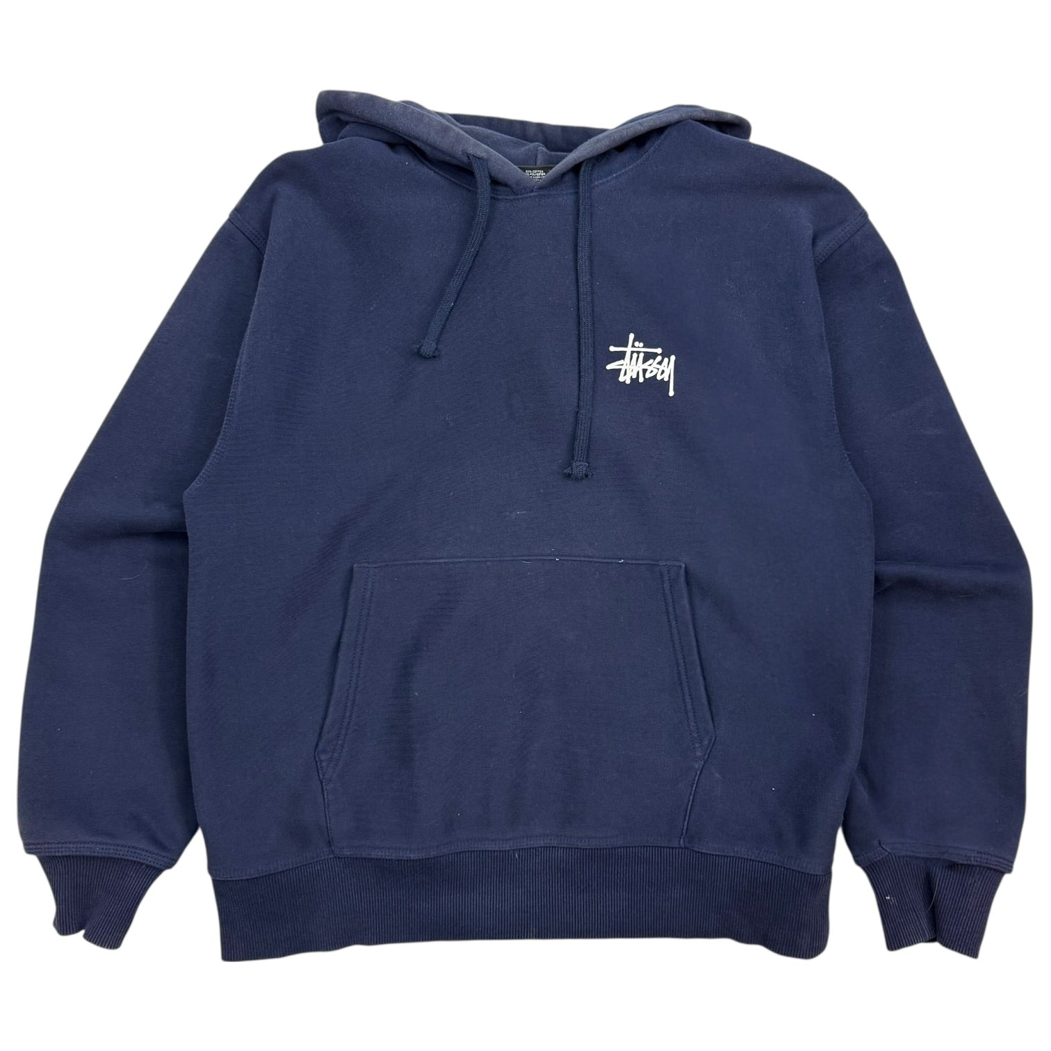 Stussy Basic Hoodie Navy Blue