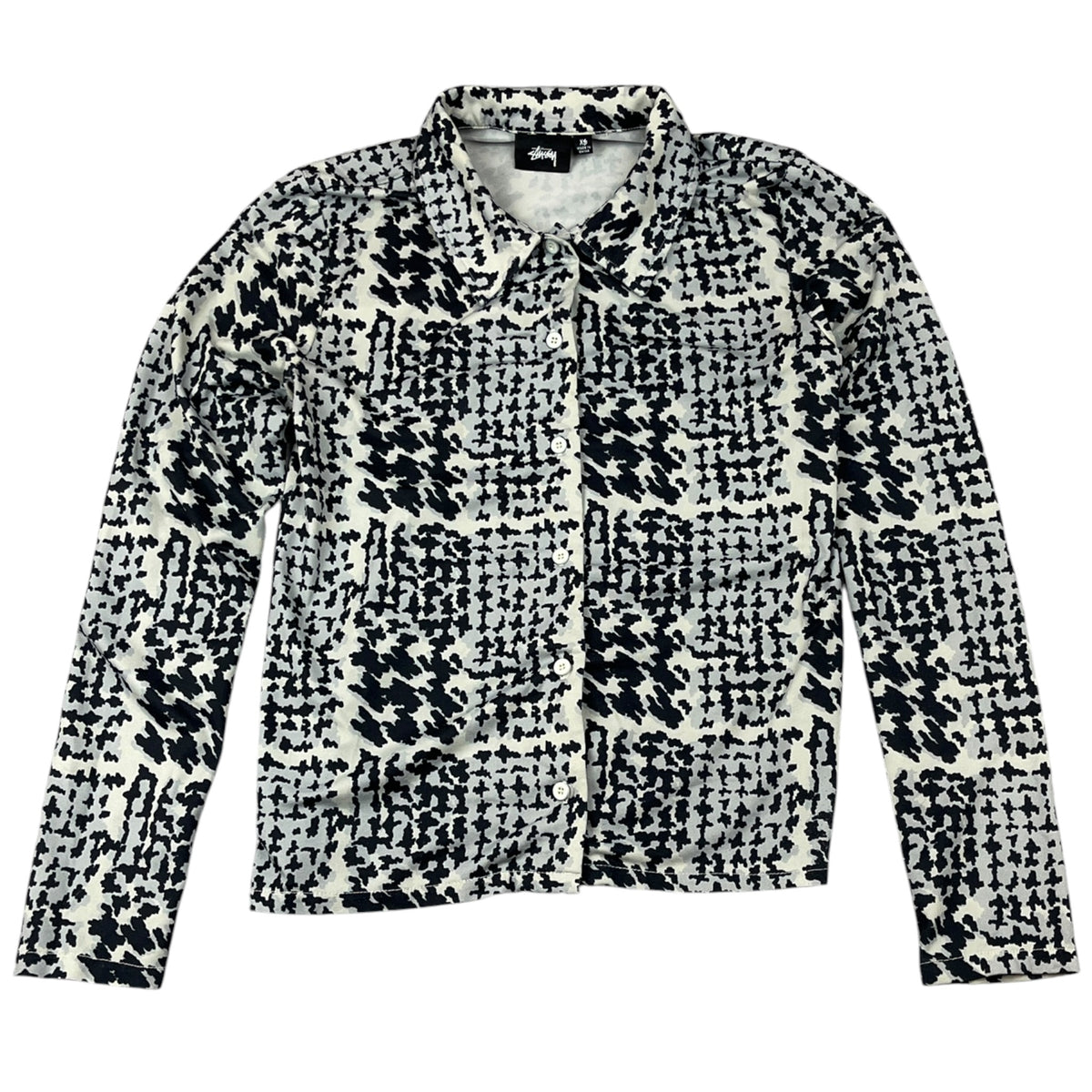 Stussy Women's Zell Printed Button Down Shirt