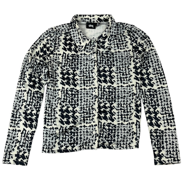 Stussy Women's Zell Printed Button Down Shirt