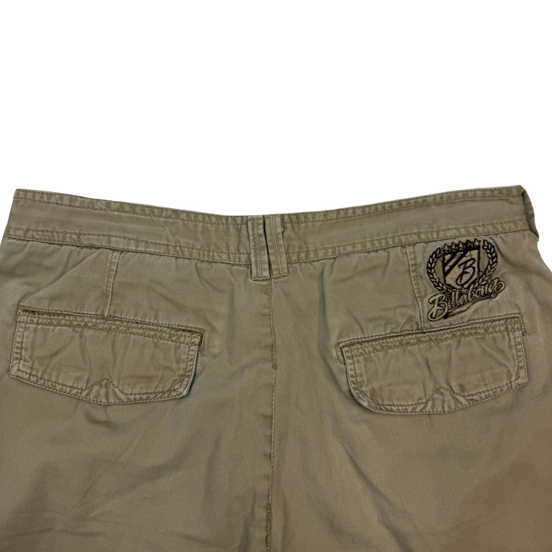Vintage Billabong Embroidered Shorts Khaki