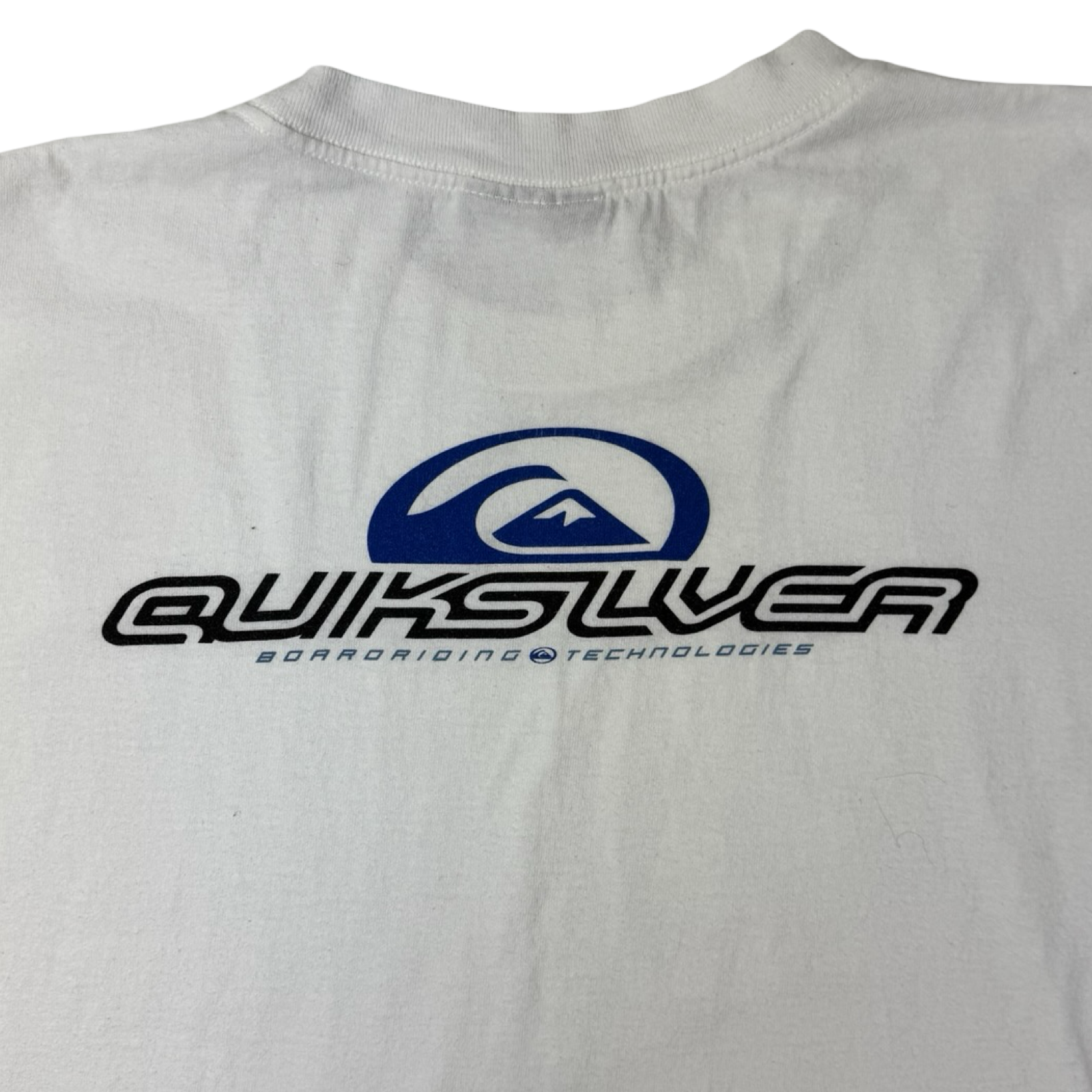 Vintage Quiksilver Boardriding Technology T-Shirt White