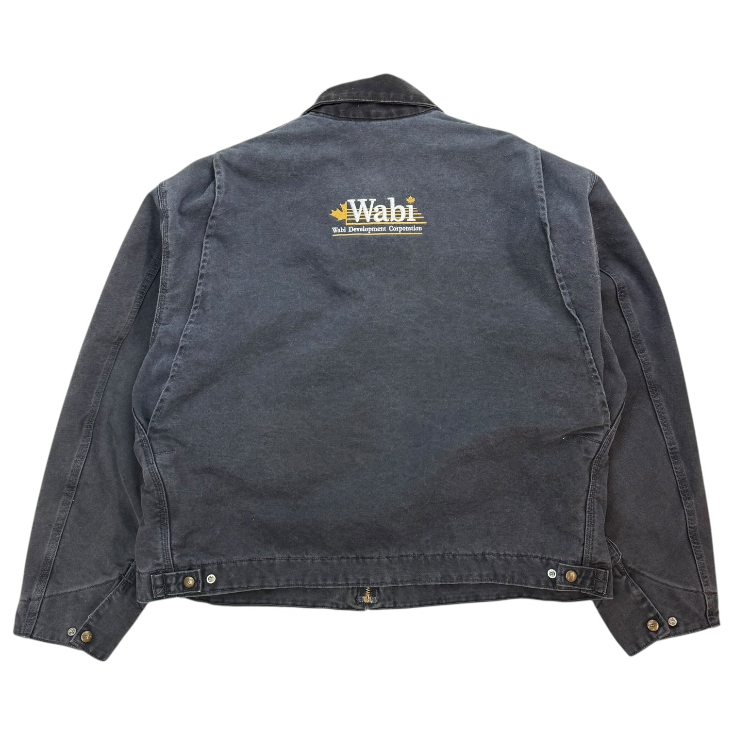 Vintage Carhartt Detroit Faded Grey