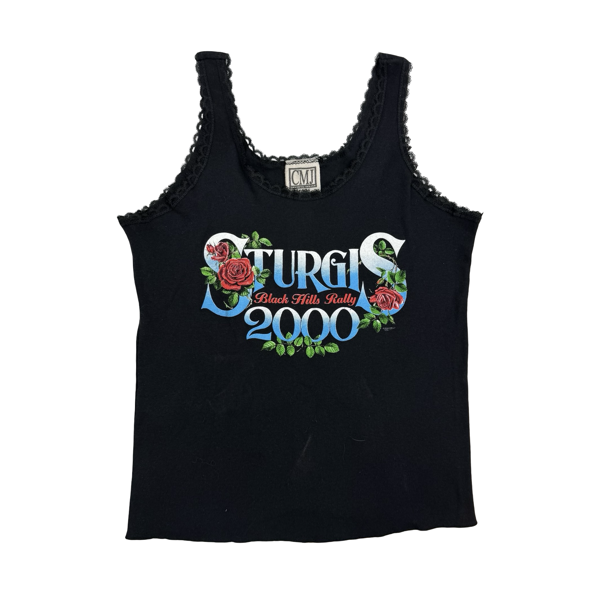 (W) 2000 Sturgis Bike Rally Tank Top Black