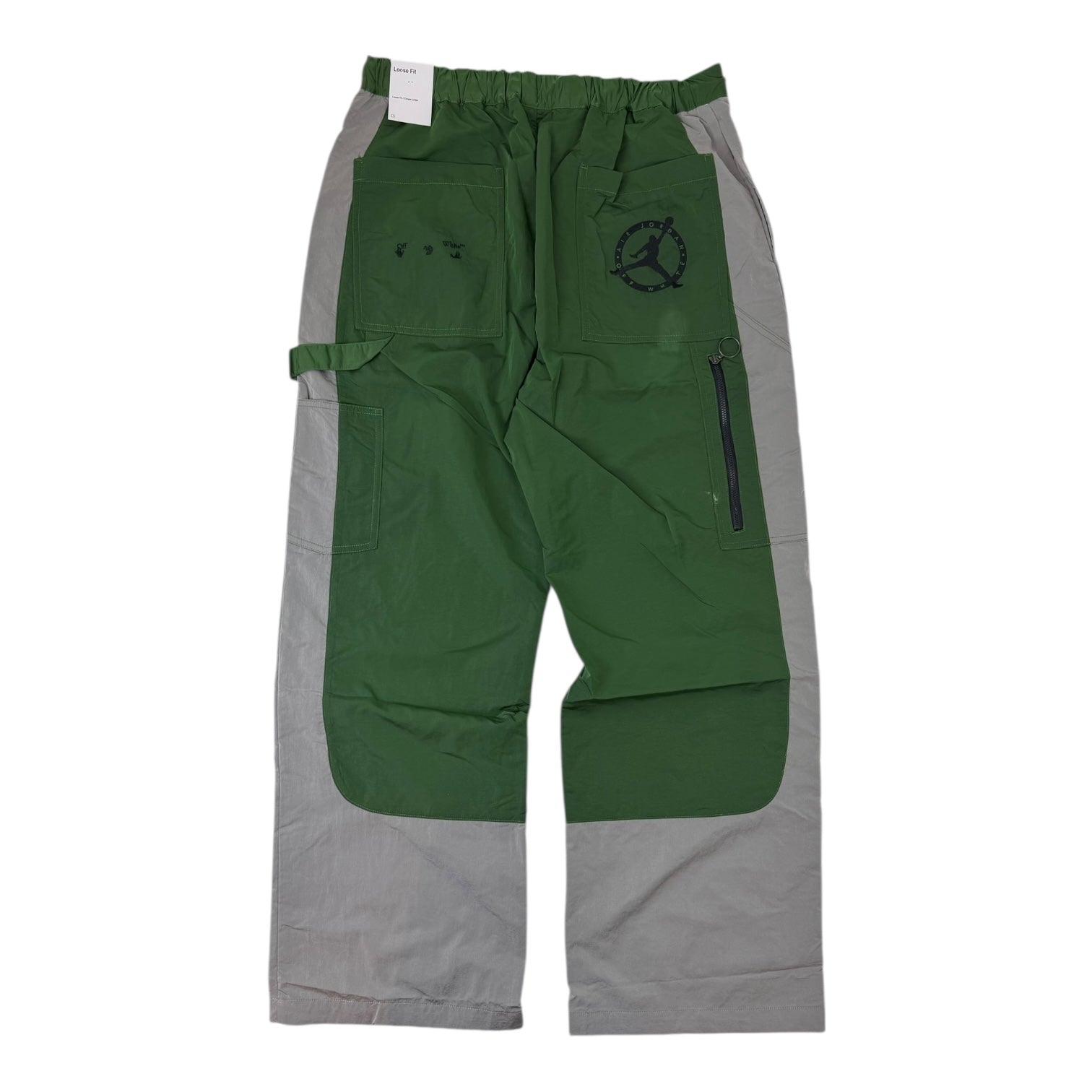 Nike Air Jordan x Off-White Track Pants Green/Grey
