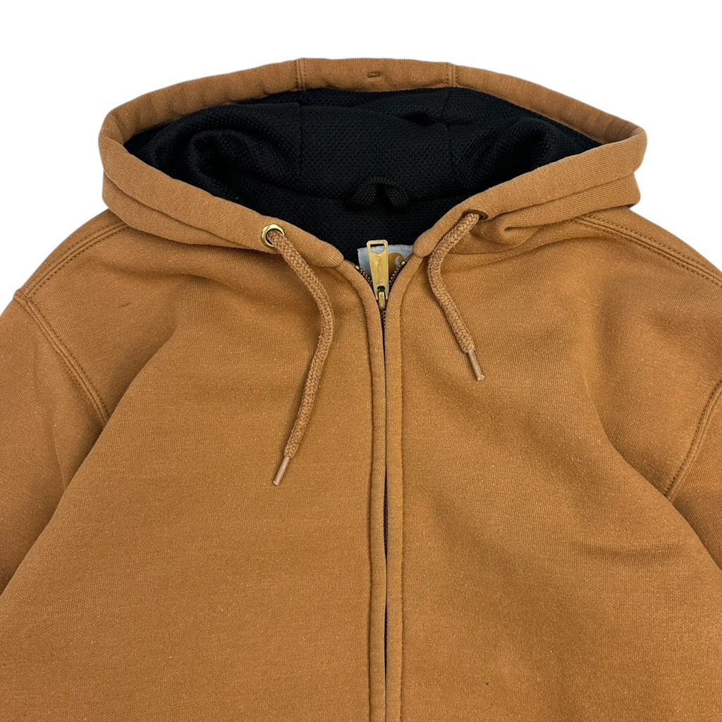 Vintage Carhartt Zip Up Hoodie Tan