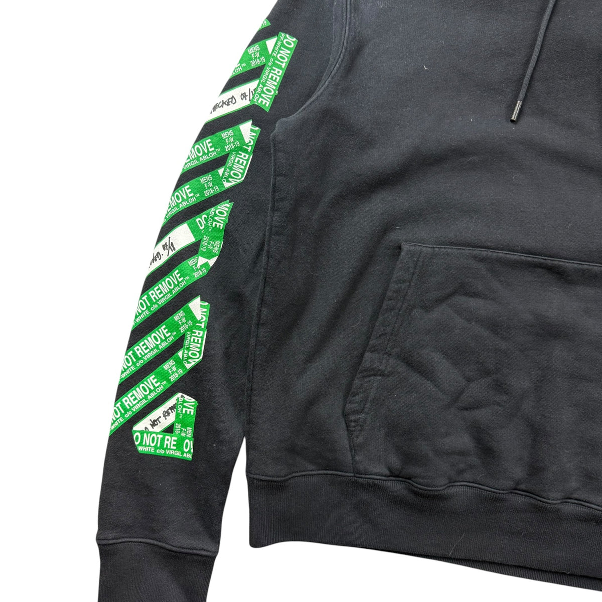 Off-White SSENSE Exclusive 3D Diag Arrow Hoodie Black