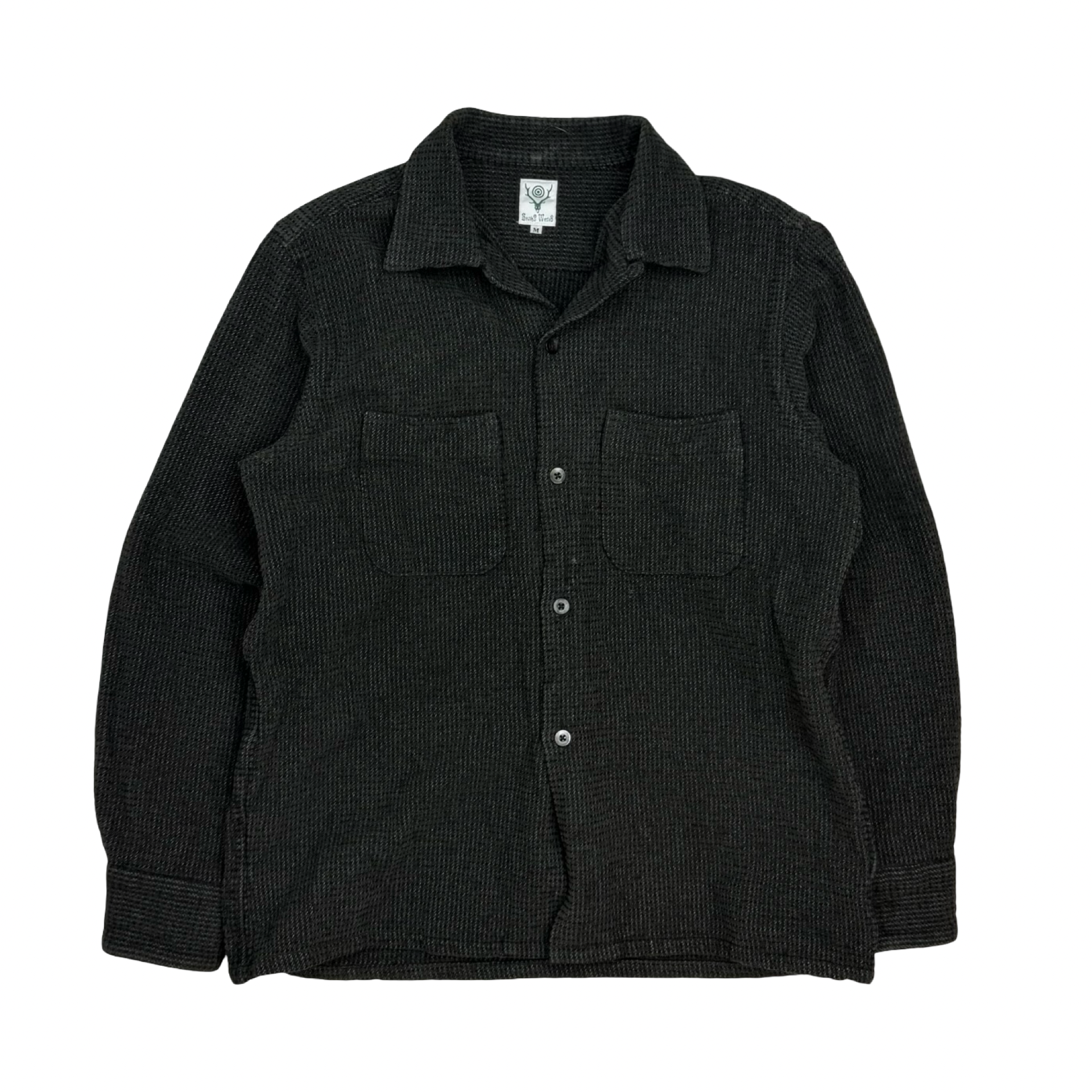 South2 West8 One-Up Button Up Shirt Dark Olive