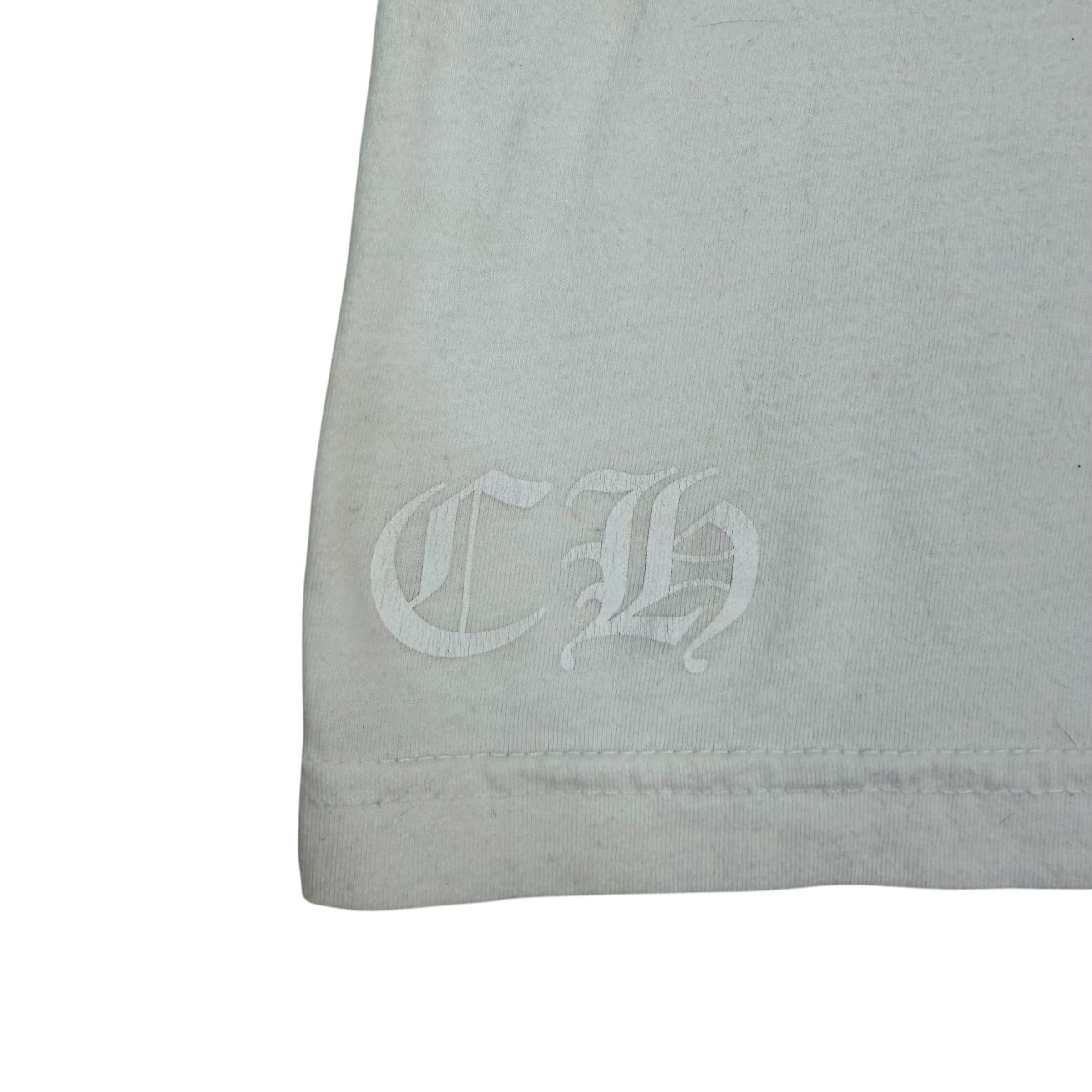 Chrome Hearts Tokyo Exclusive Eye Chart Pocket Tee White