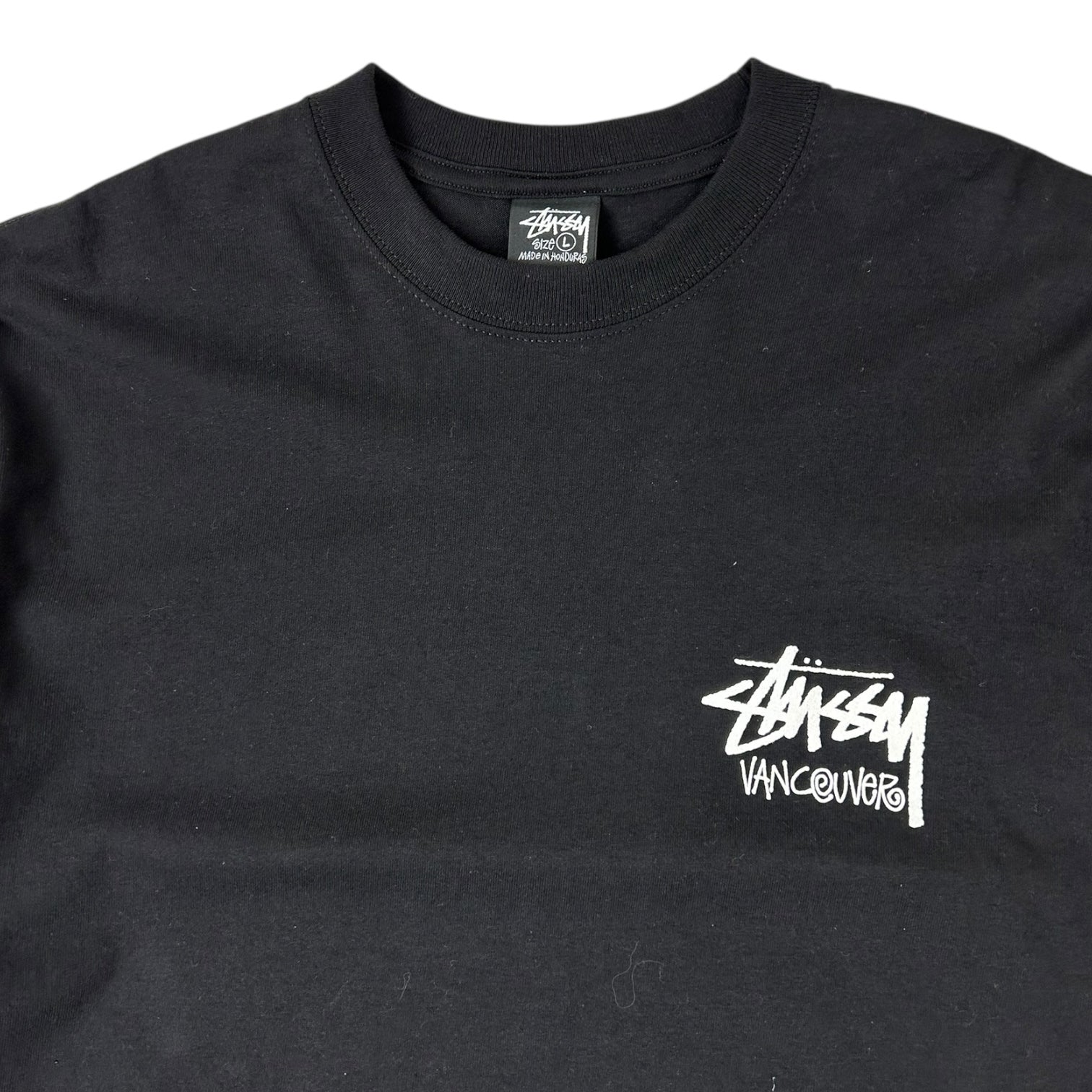 Stussy Vancouver Chapter Long Sleeve Shirt Black