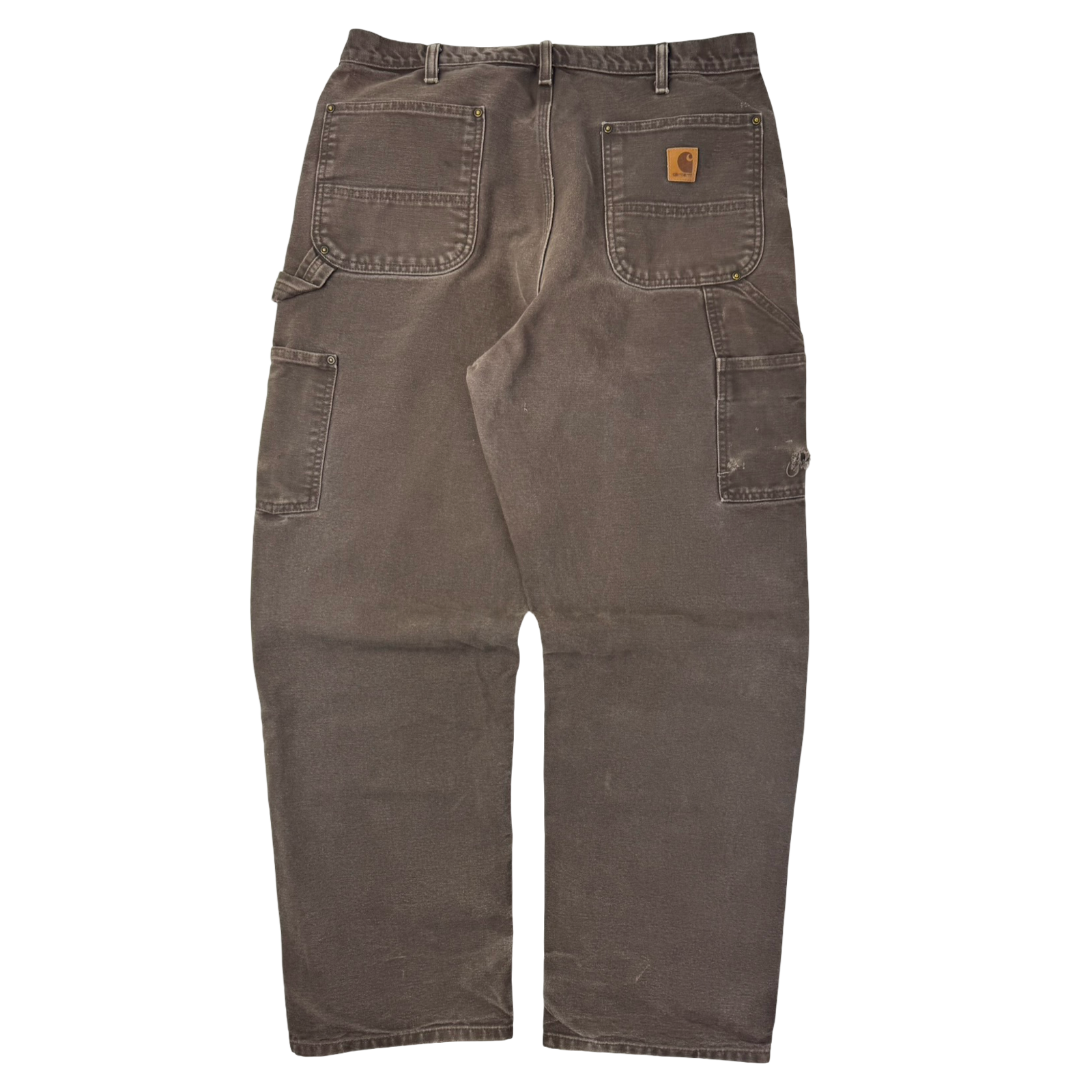 Dark Brown Carhartt Double Knee Bottoms