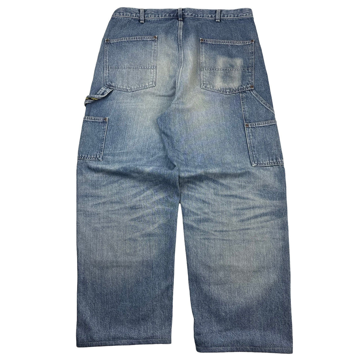 Supreme Worn Double Knee Painter Pant Denim