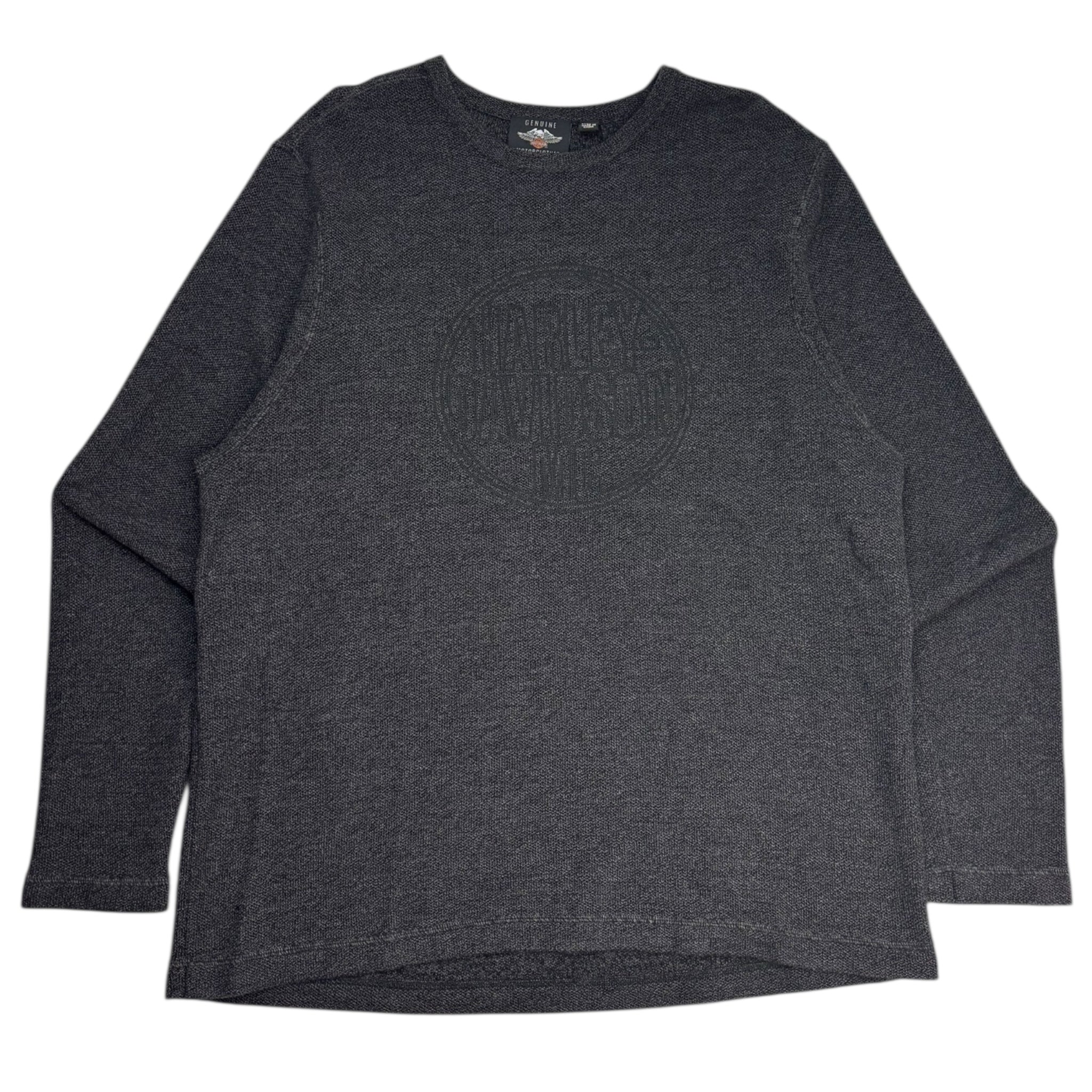 Vintage Harley Davidson Embroidered Knit