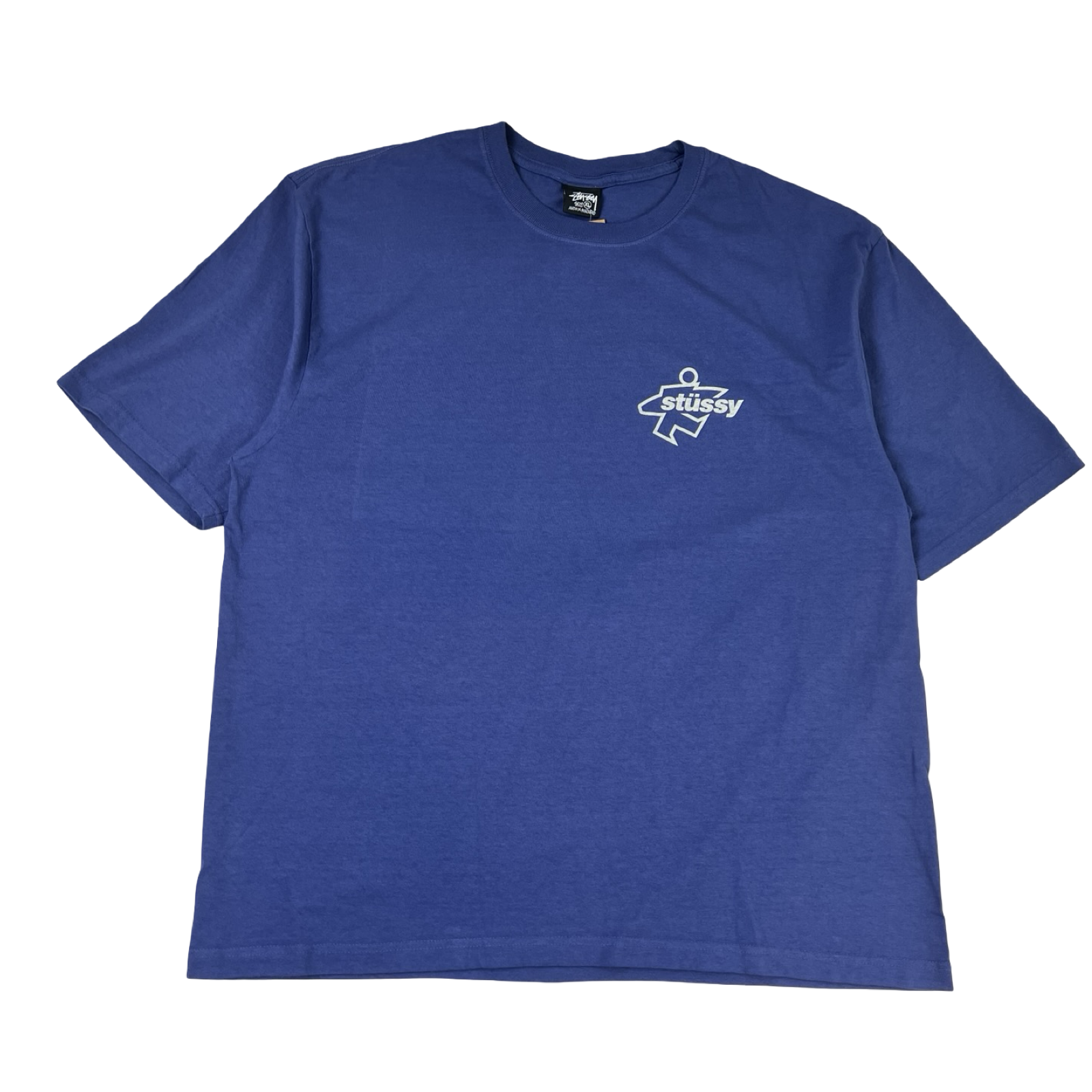 Stüssy Surf Size Pigment Dyed T-Shirt Blue