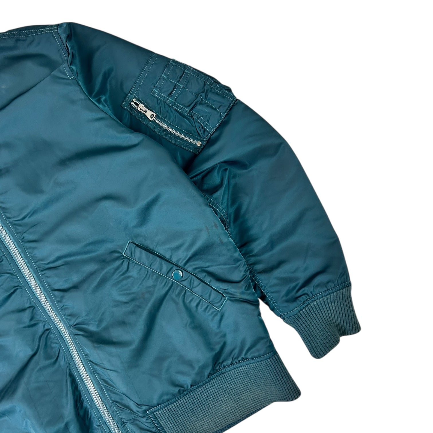 Supreme MA-1 Reversible Bomber Jacket Teal