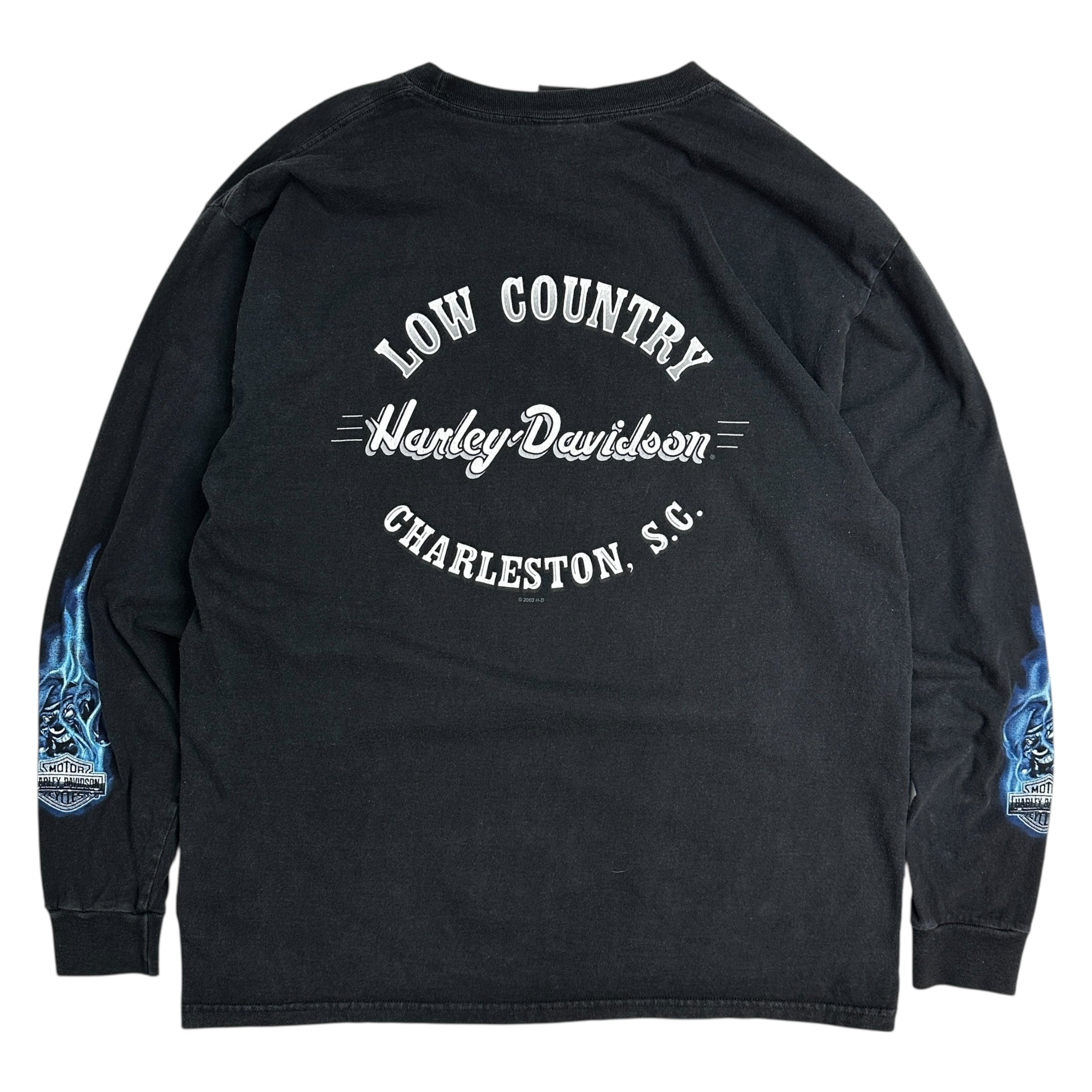 2008 Harley-Davidson Low Country Long Sleeve Black