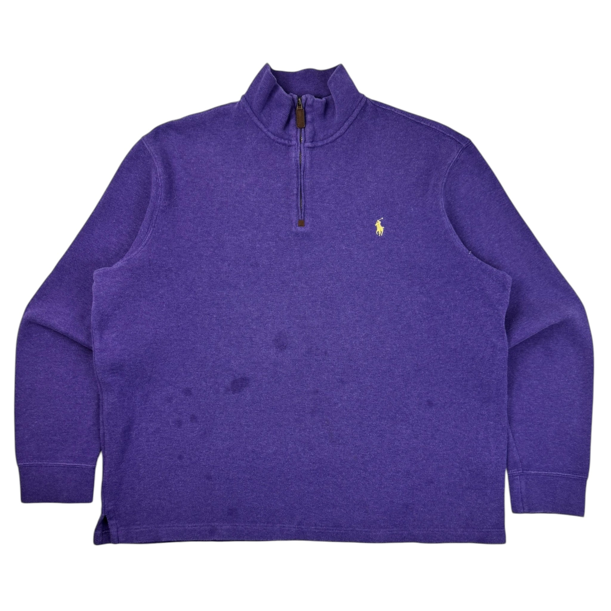 Polo Ralph Lauren Quarter Zip Sweater Purple