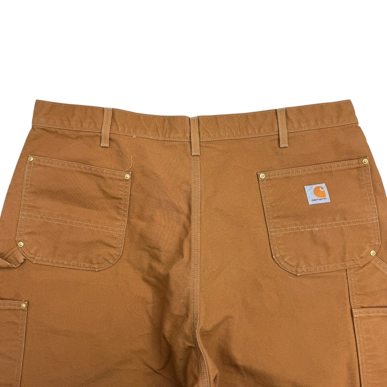 Vintage Carhartt Double Knee Pants Dark Tan