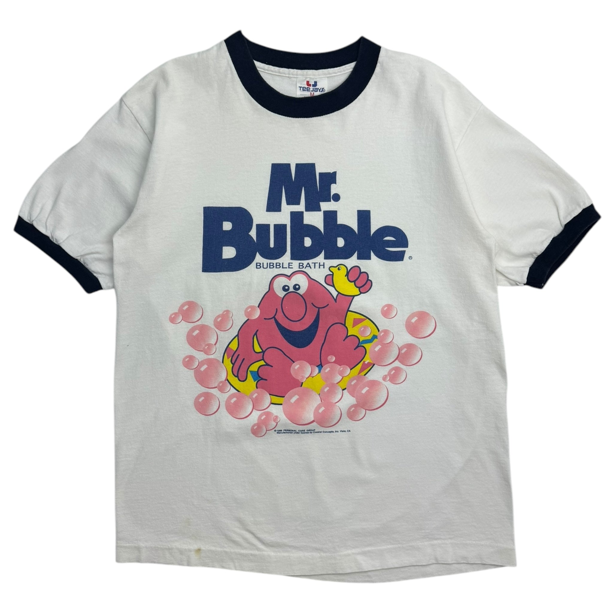 1996 Mr. Bubble Bubble Bath Ringer T-Shirt