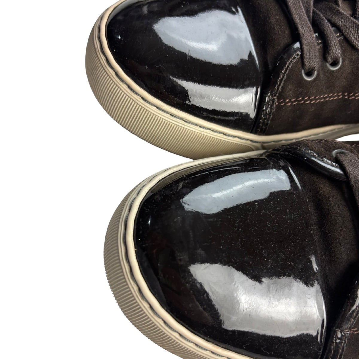 Lanvin DBB1 Suede and Patent Leather Cap-Toe (Used)