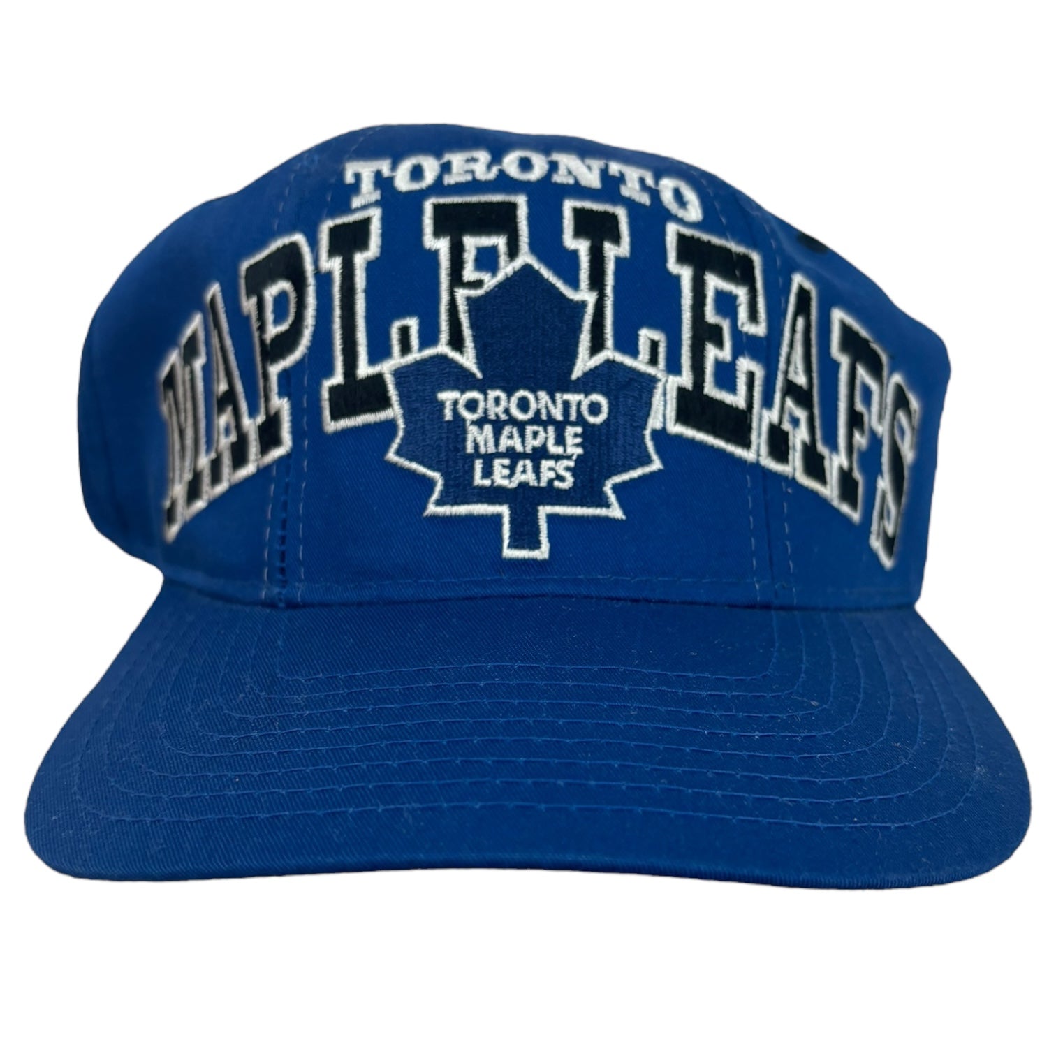 Vintage Toronto Maple Leafs Western Conference SnapBack Hat Blue