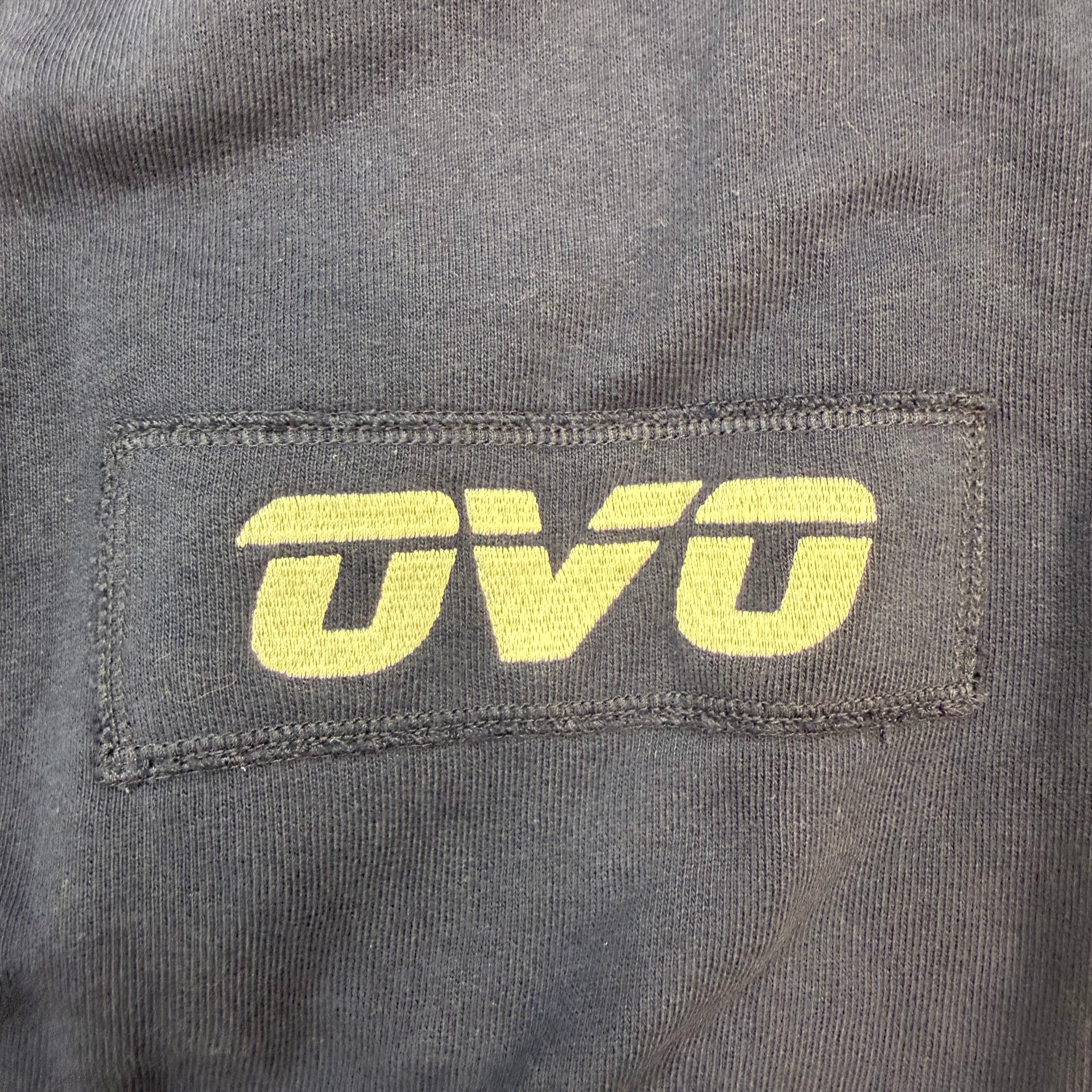 OVO X NHL Edmonton Oilers Stripe Hoodie Navy