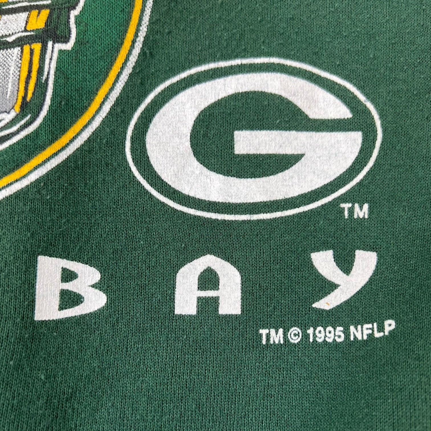 Vintage 1995 Green Bay Packers Sweatshirt Green